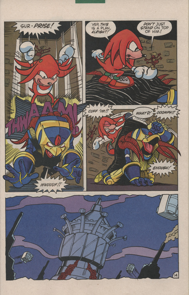 Read online Sonic's Friendly Nemesis, Knuckles comic -  Issue #3 - 21