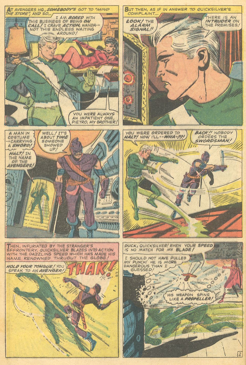 Read online The Avengers (1963) comic -  Issue #19 - 4