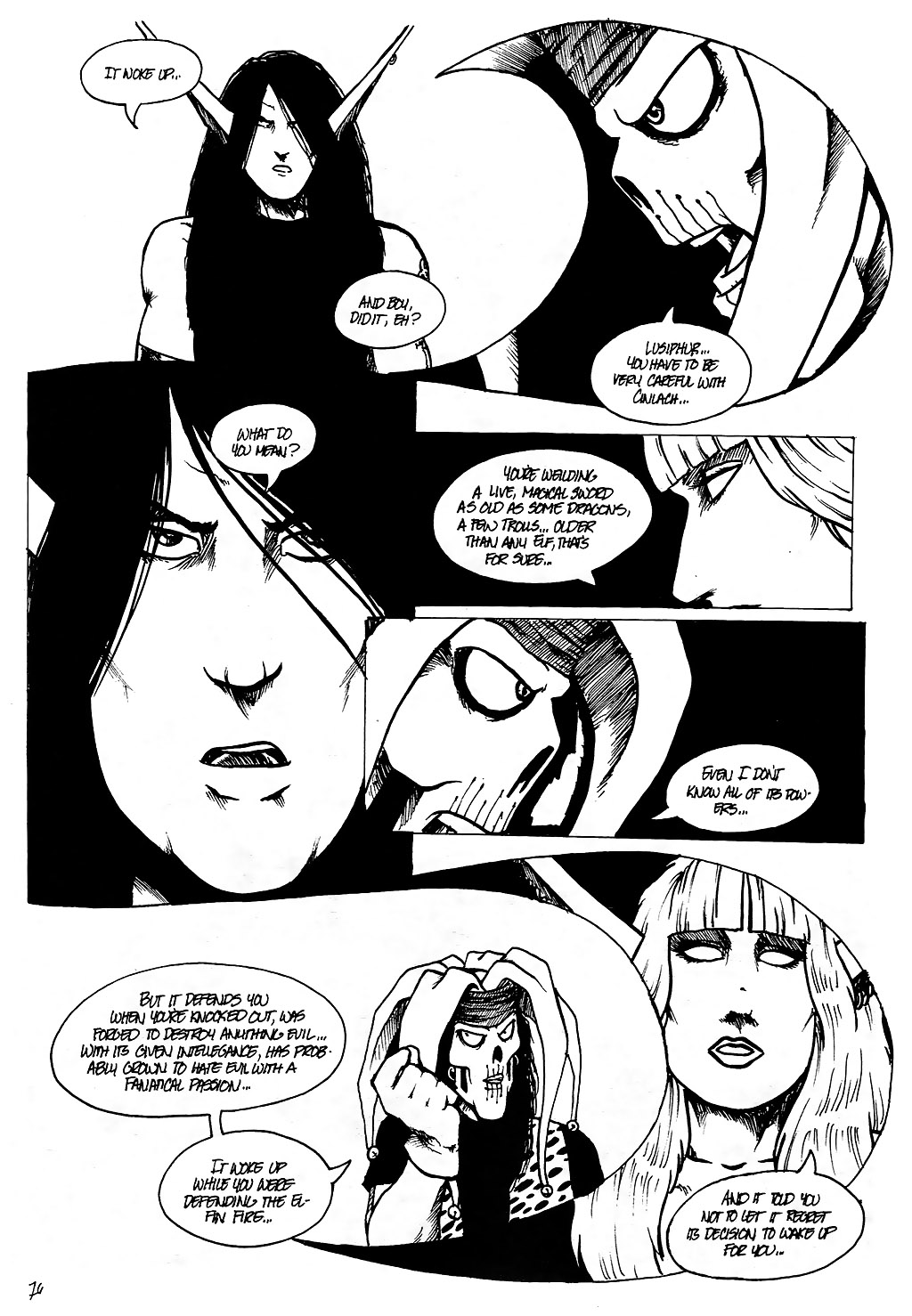 Read online Poison Elves (1995) comic -  Issue #56 - 18