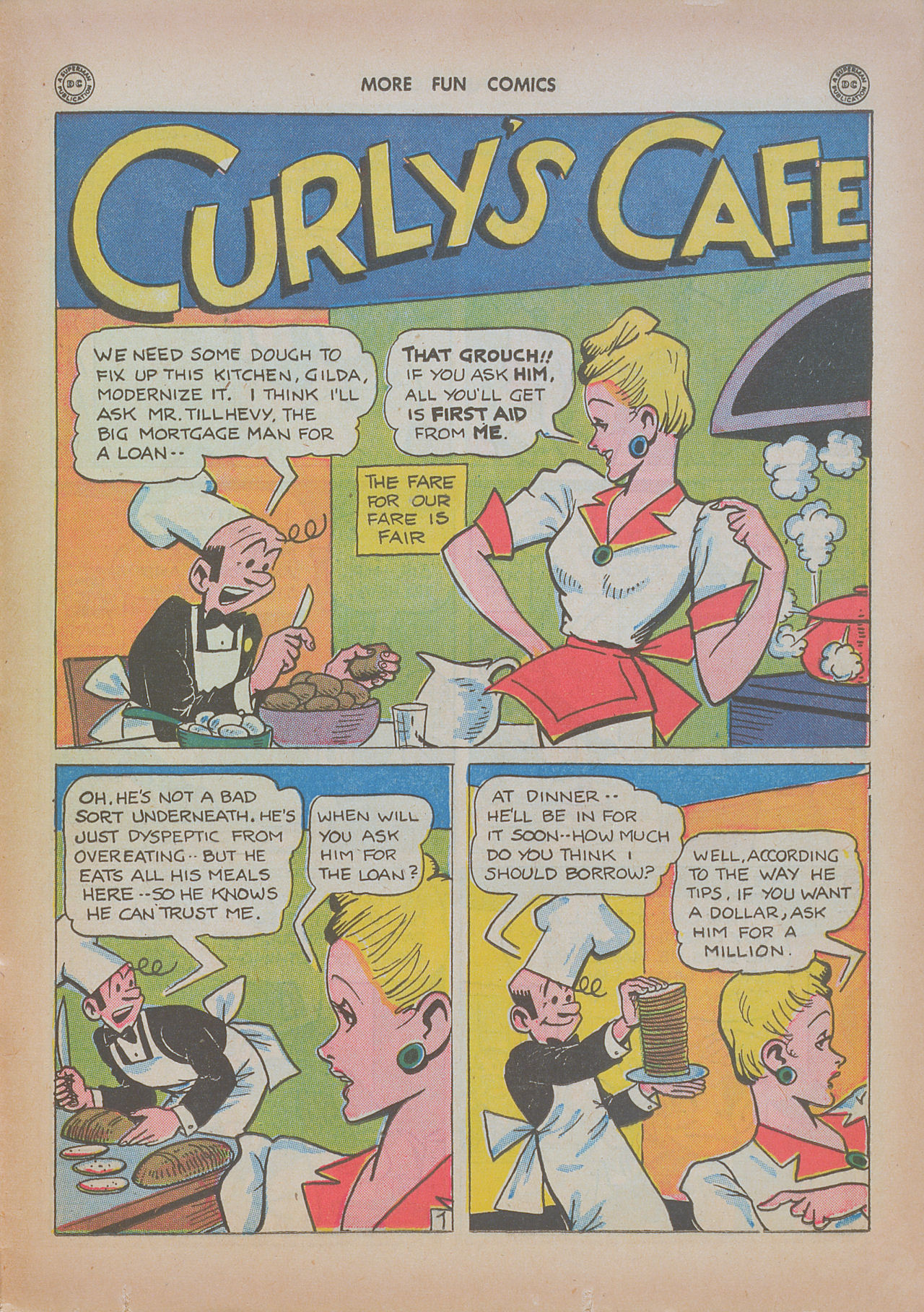 Read online More Fun Comics comic -  Issue #117 - 37