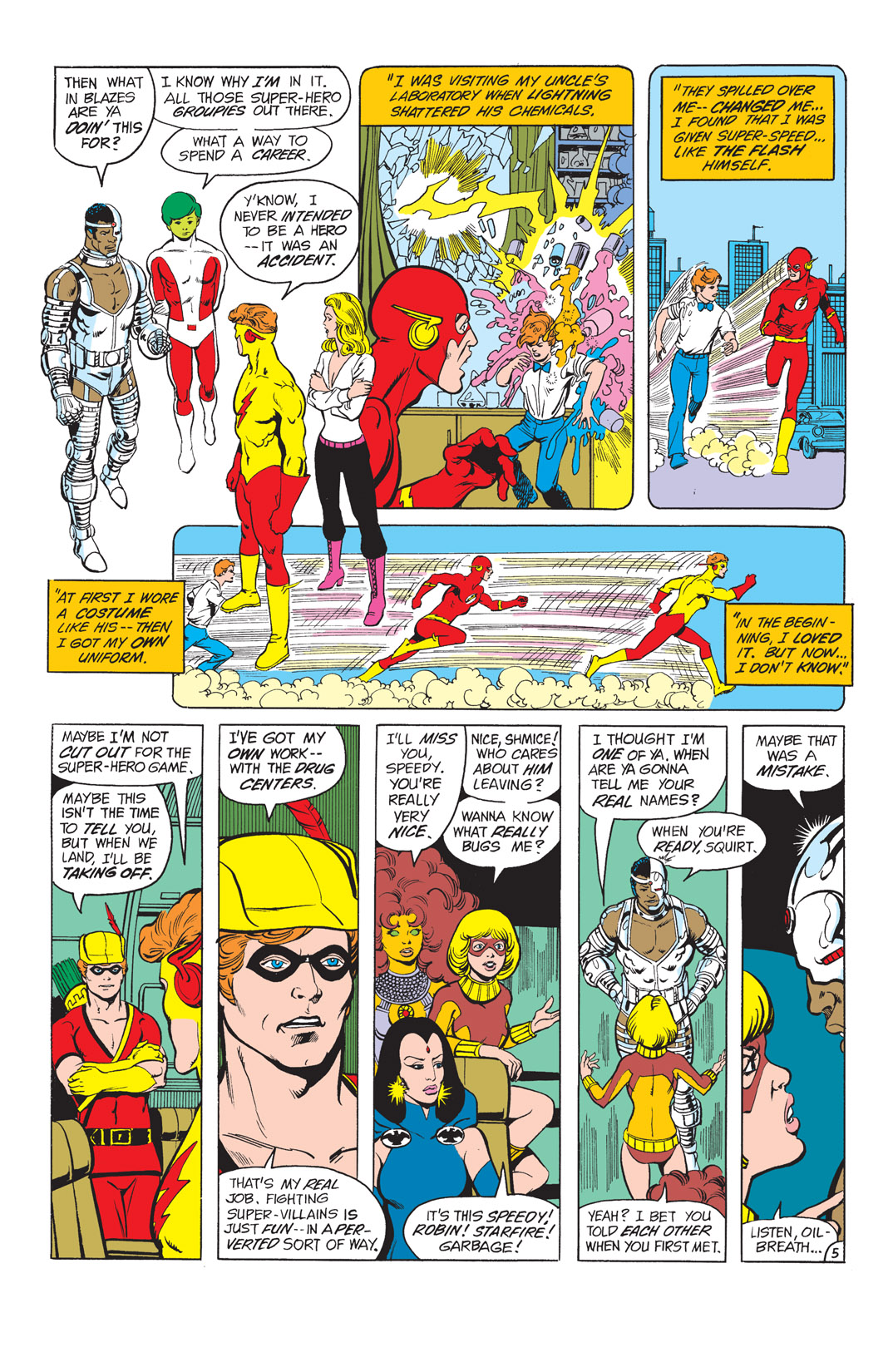 Read online The New Teen Titans (1980) comic -  Issue #32 - 6