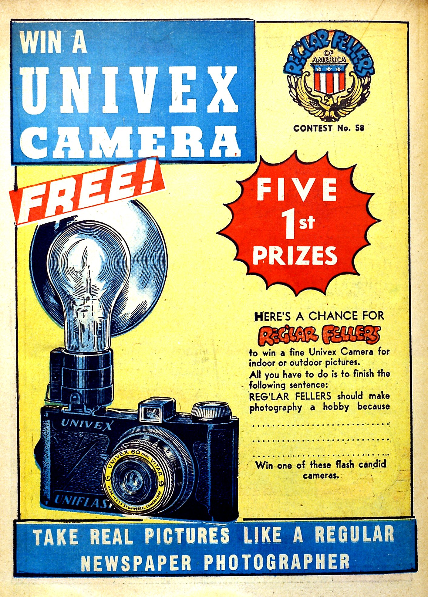 Read online Reg'lar Fellers Heroic Comics comic -  Issue #9 - 41