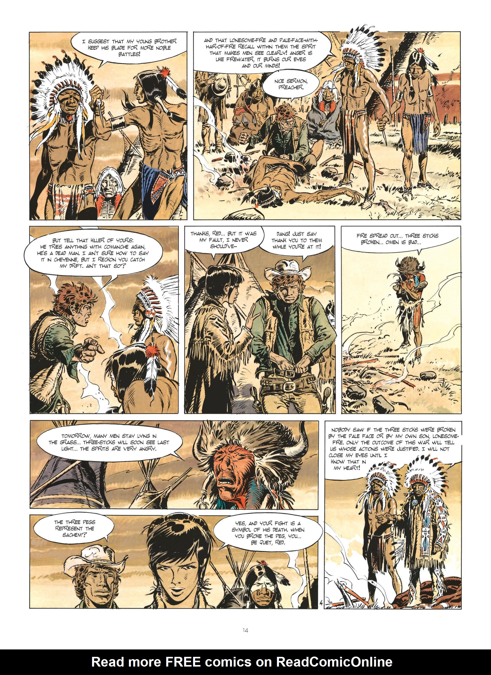 Read online Comanche comic -  Issue #2 - 14