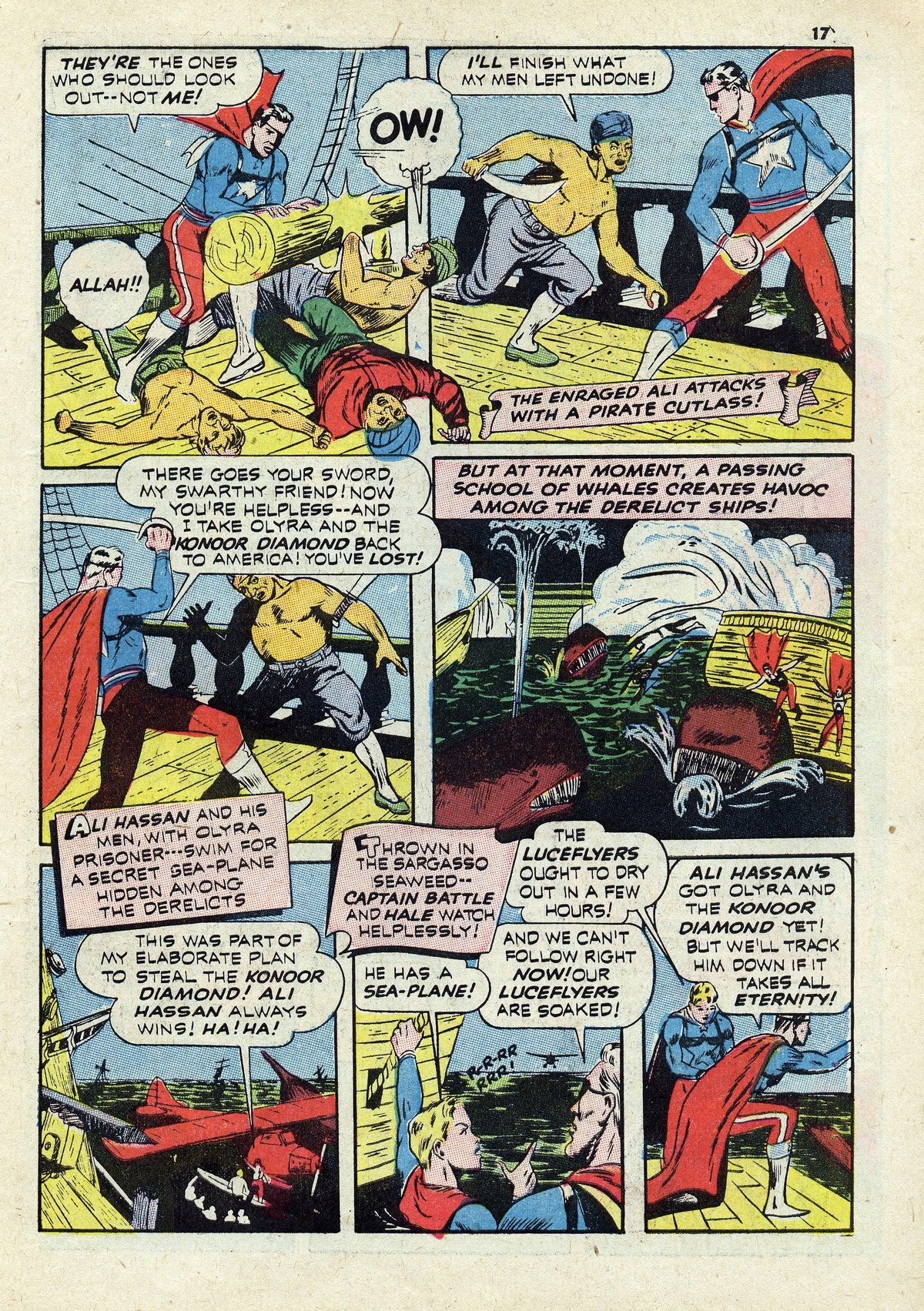 Read online Captain Battle Comics comic -  Issue #2 - 20