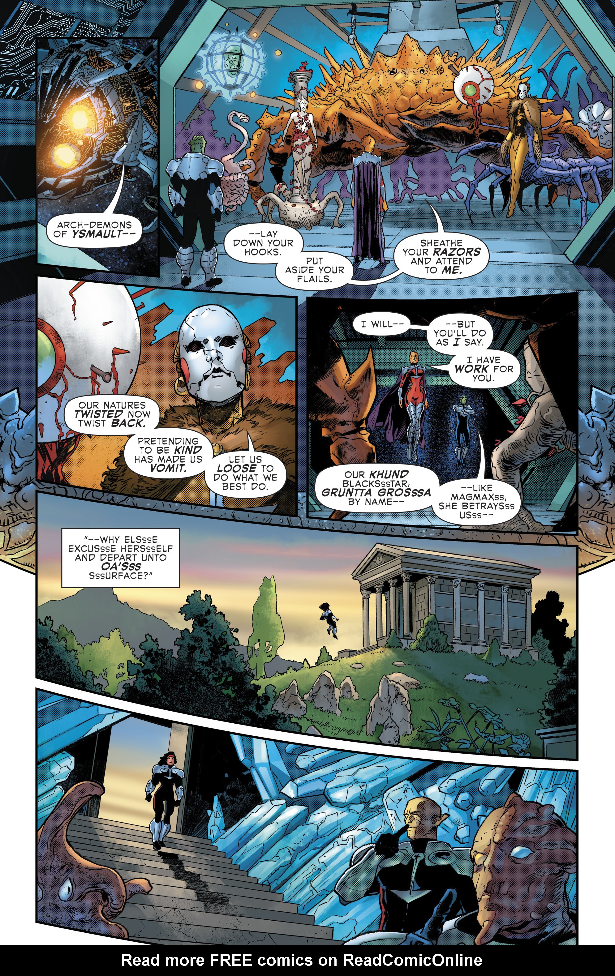 Read online Green Lantern: Blackstars comic -  Issue #3 - 12