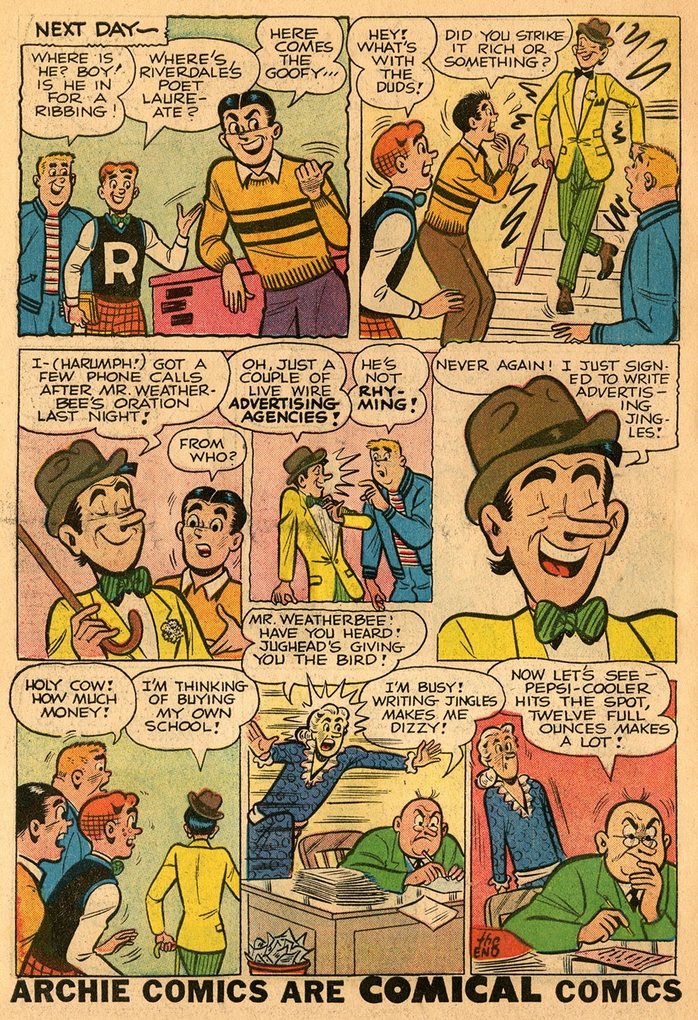 Read online Archie's Pal Jughead comic -  Issue #40 - 34
