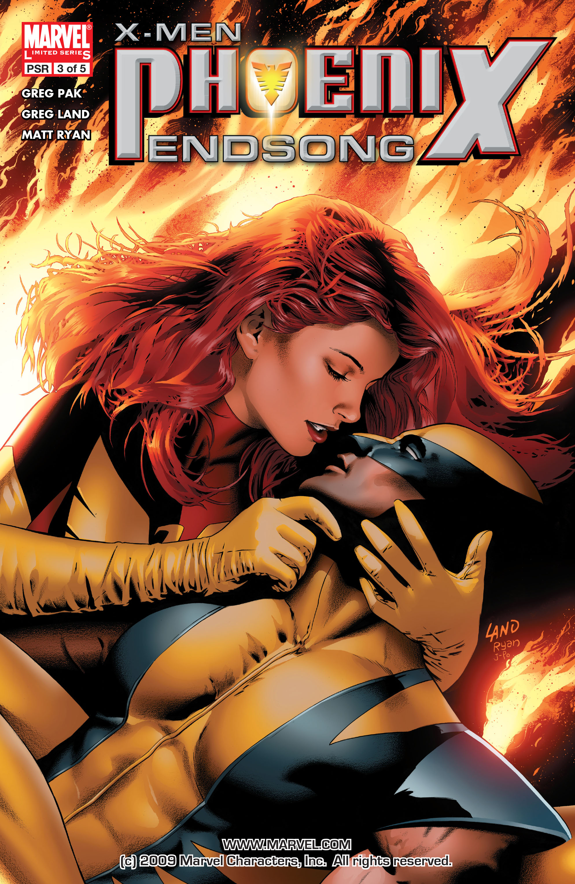 Read online X-Men: Phoenix - Endsong comic -  Issue #3 - 1