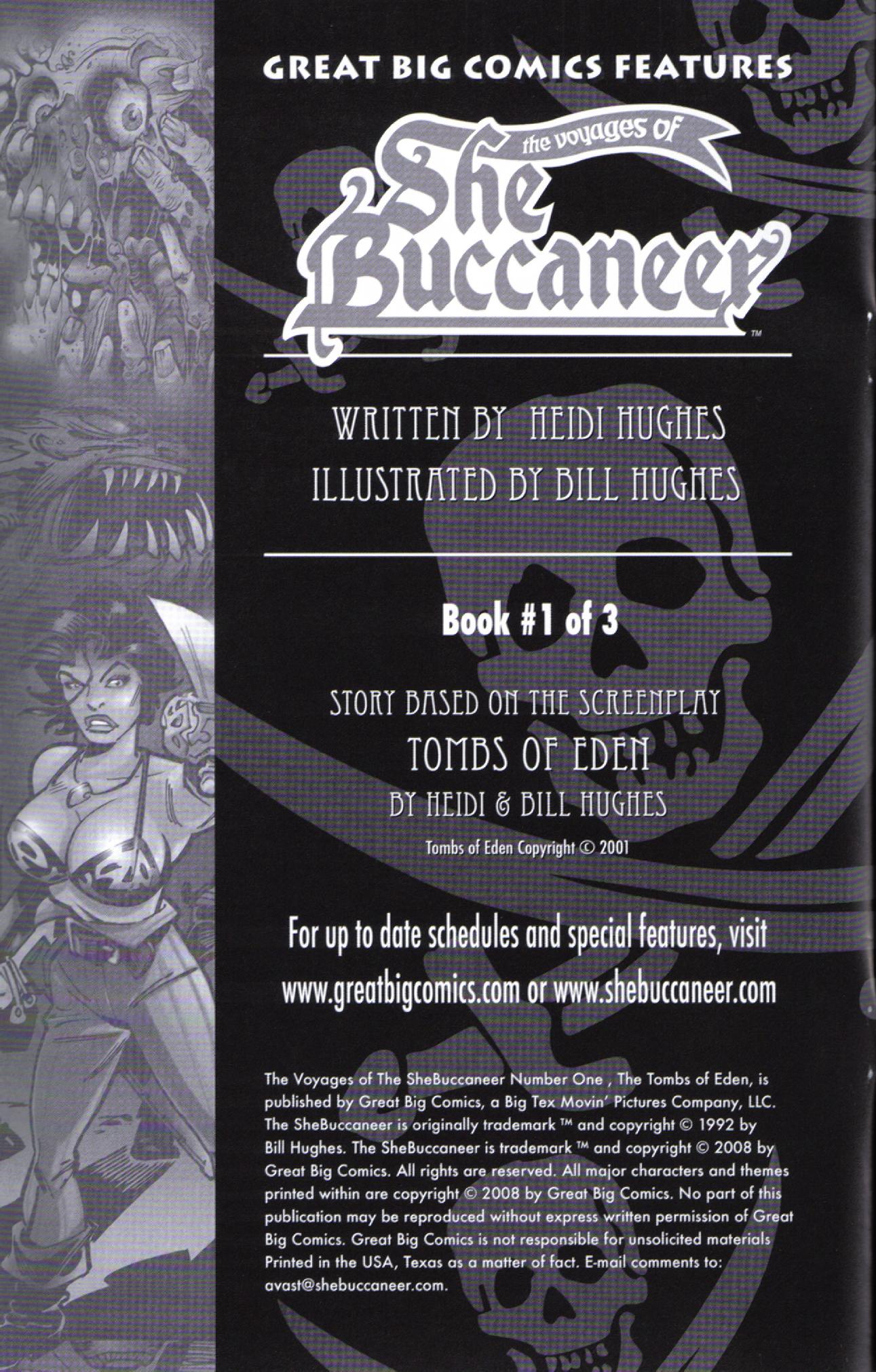 Read online The Voyages of The SheBuccaneer comic -  Issue #1 - 2