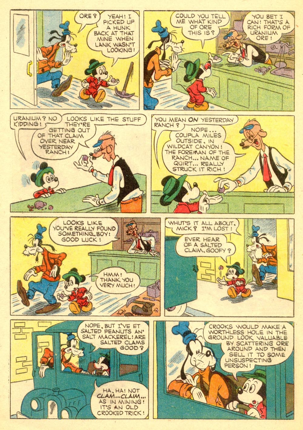 Read online Walt Disney's Comics and Stories comic -  Issue #180 - 32