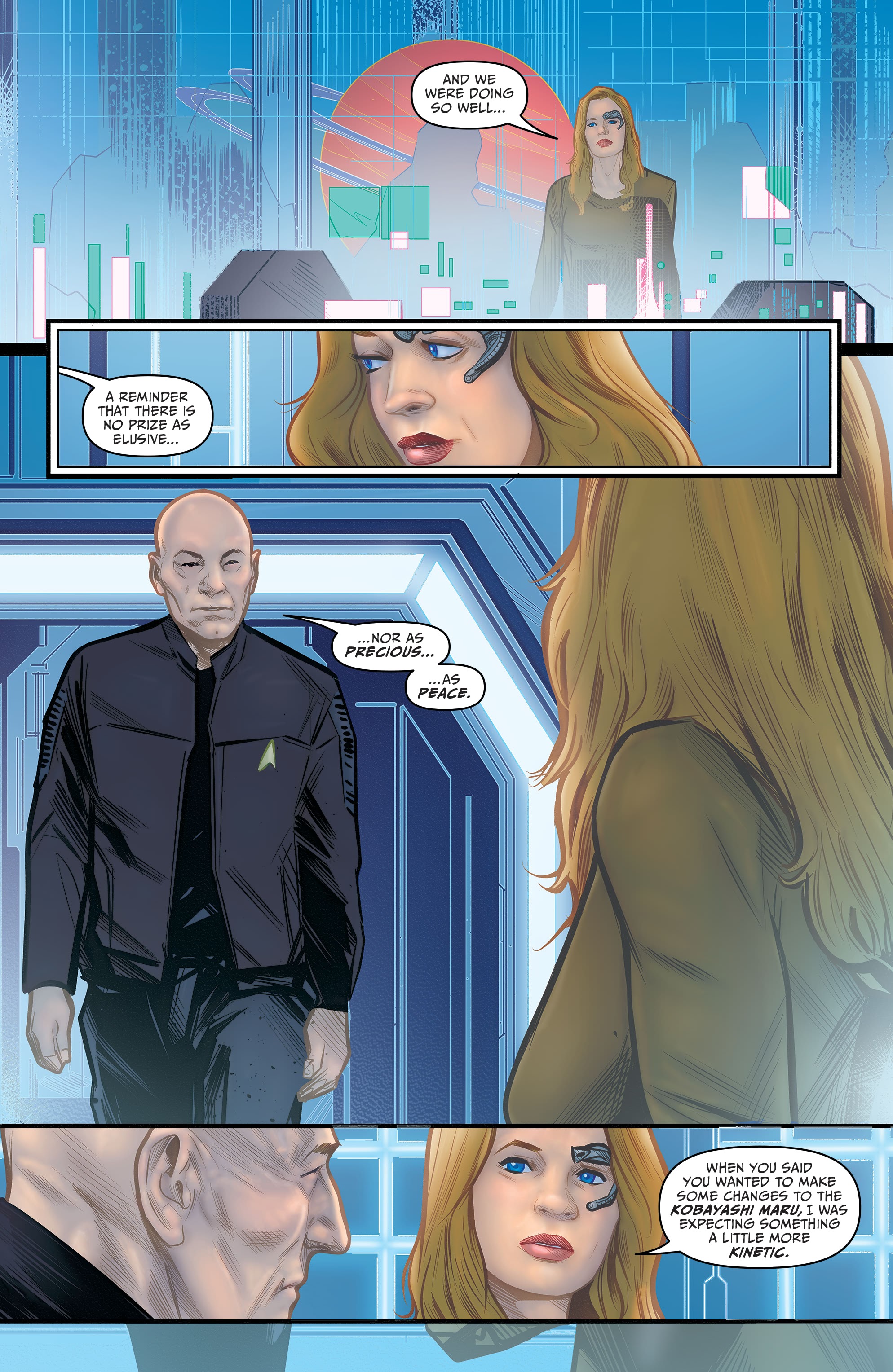 Read online Star Trek: Picard: Stargazer comic -  Issue #1 - 6