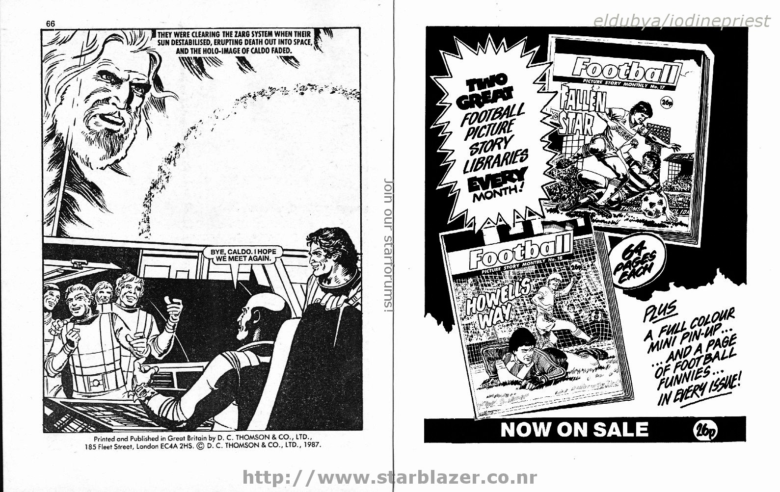 Read online Starblazer comic -  Issue #187 - 35