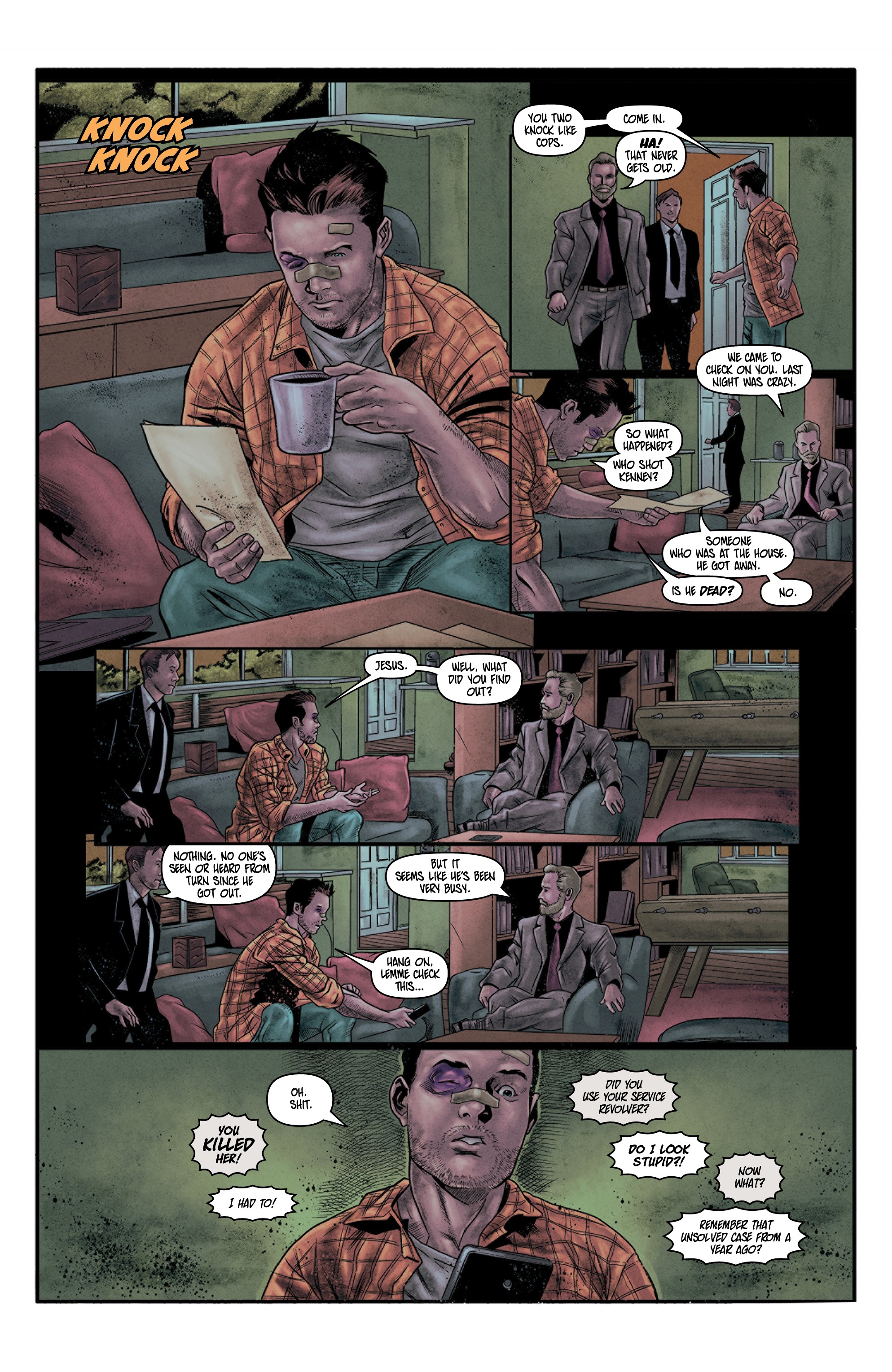 Read online Vindication comic -  Issue #4 - 12