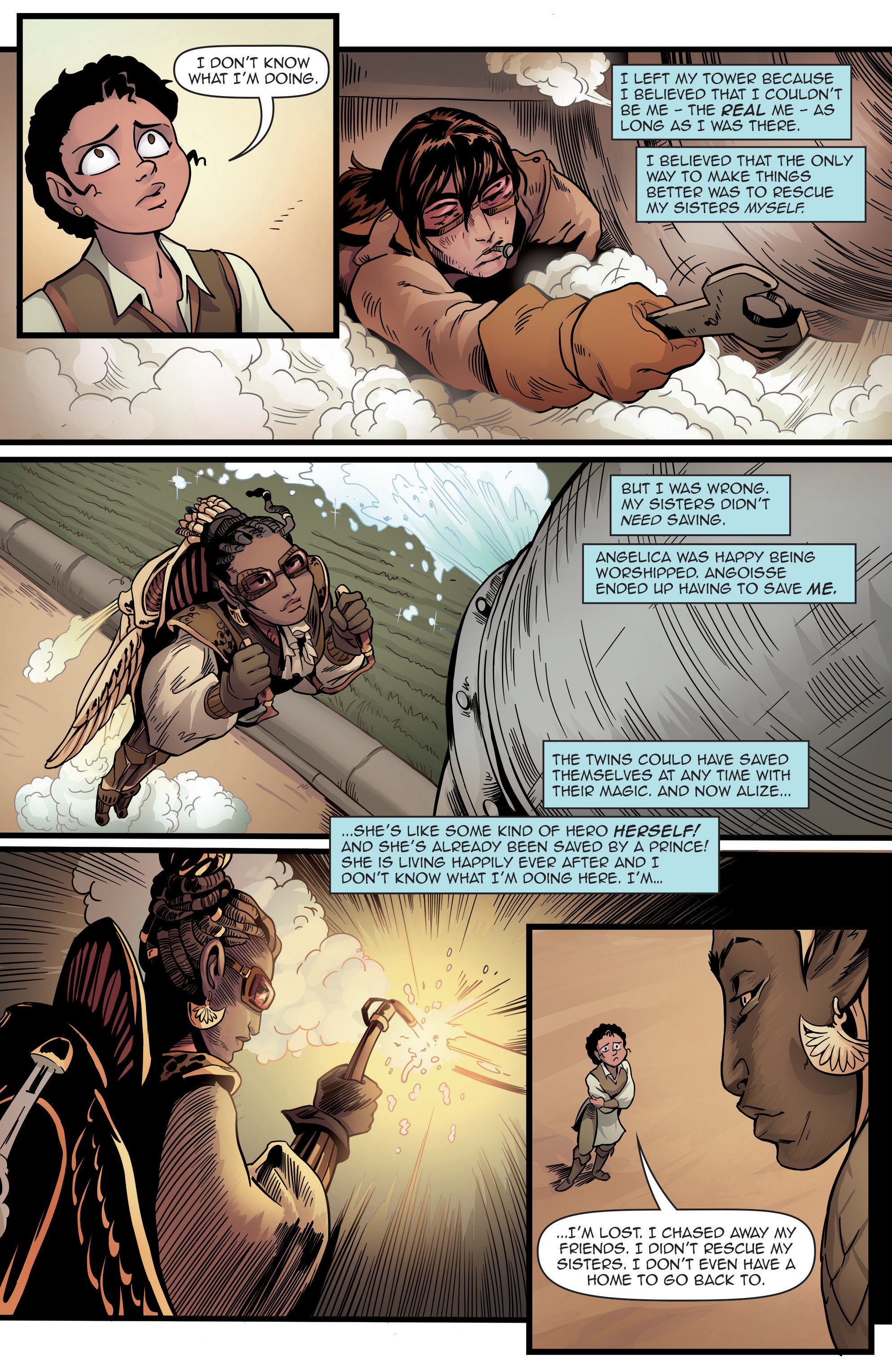 Read online Princeless: Find Yourself comic -  Issue # TPB (Part 1) - 75