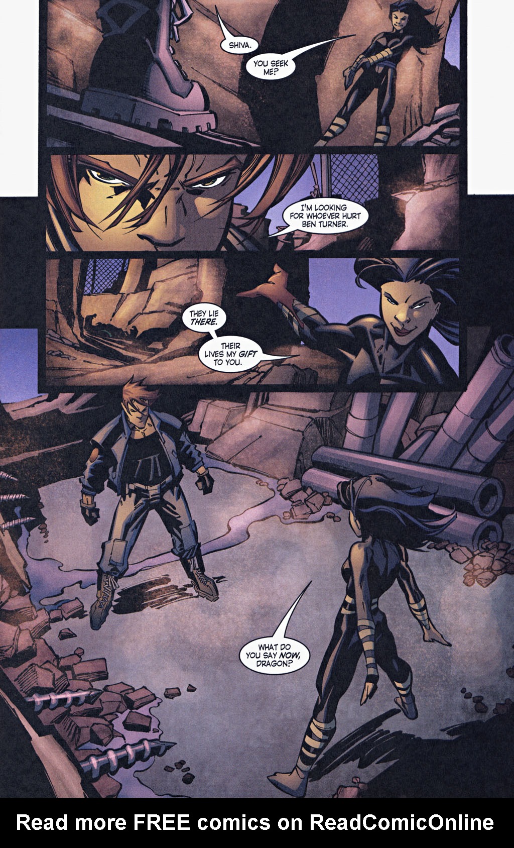 Read online Richard Dragon comic -  Issue #6 - 20