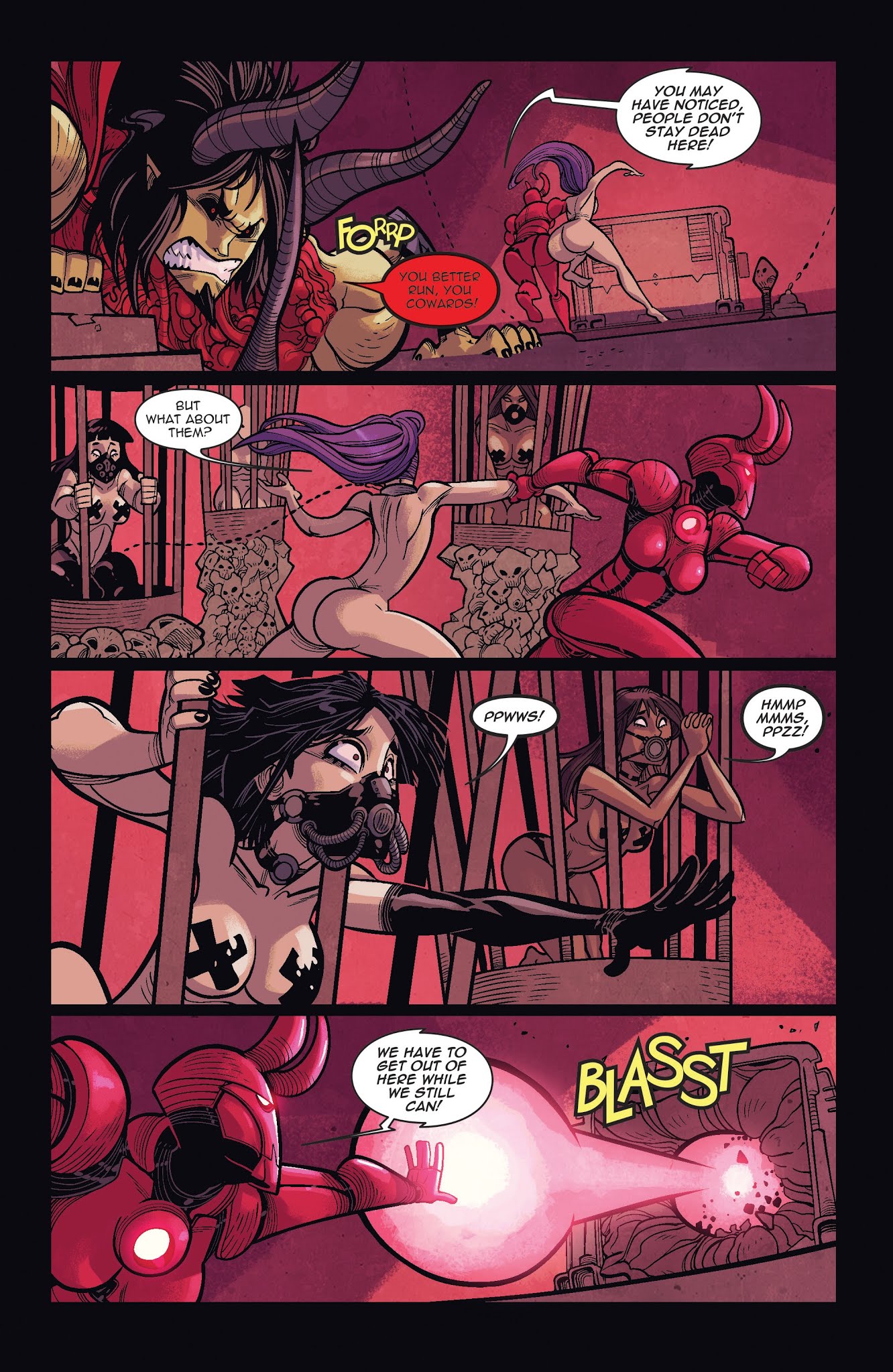 Read online Vampblade Season 3 comic -  Issue #8 - 14