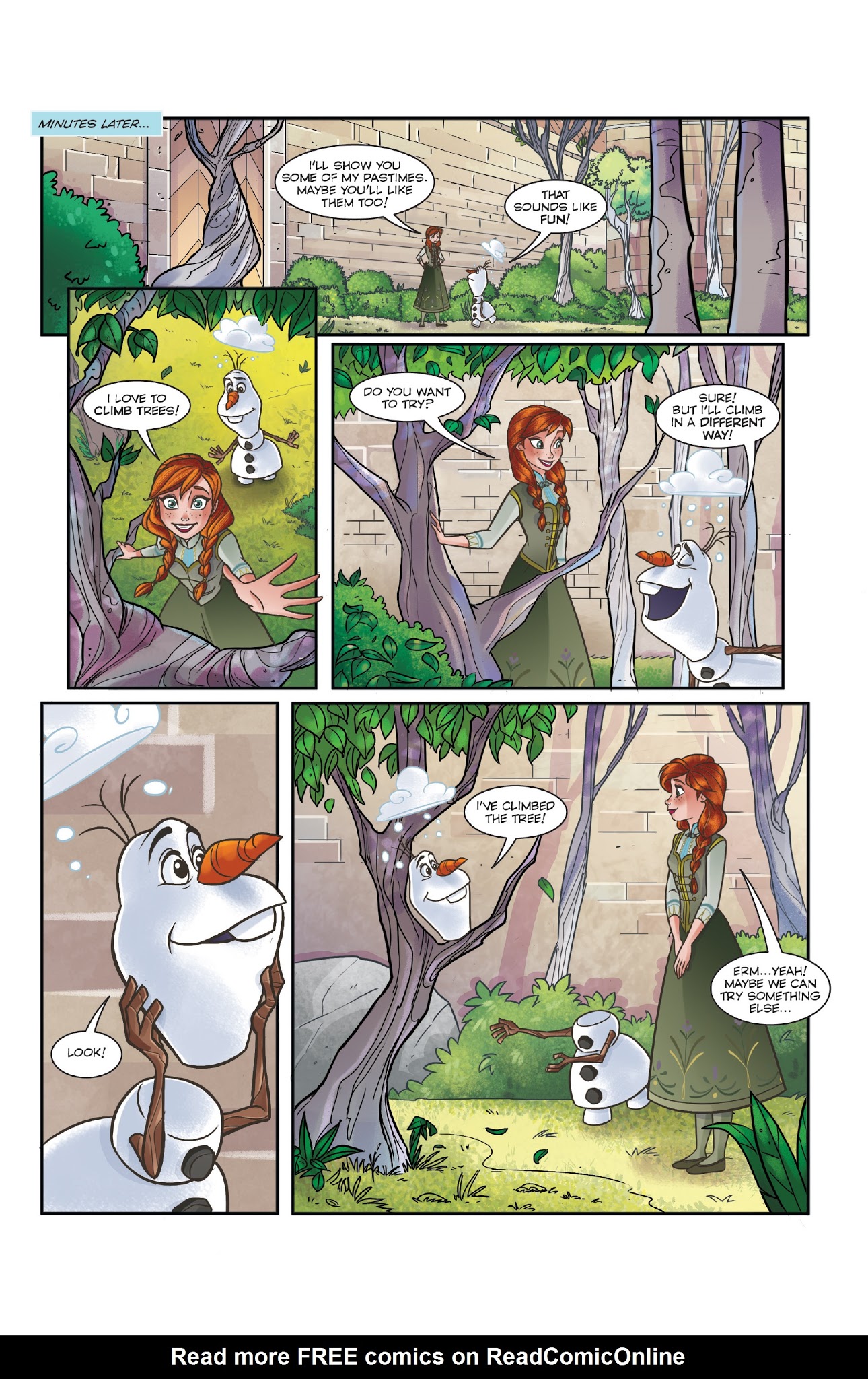 Read online Disney Frozen comic -  Issue #2 - 27