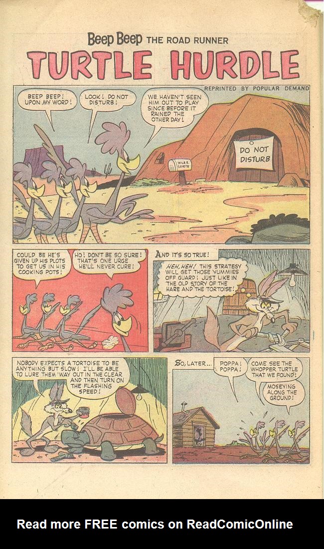 Read online Beep Beep The Road Runner comic -  Issue #19 - 29