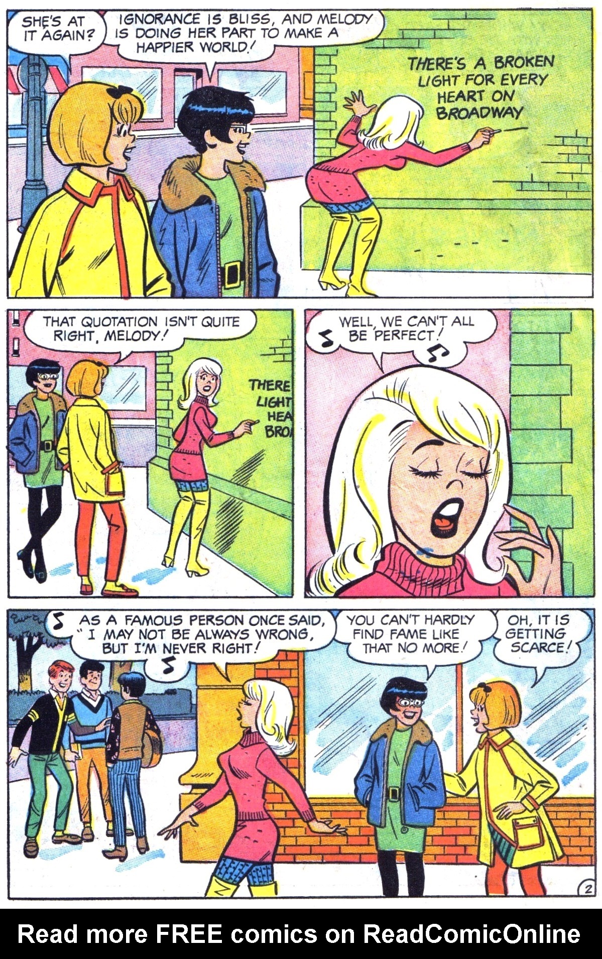 Read online Josie comic -  Issue #33 - 32