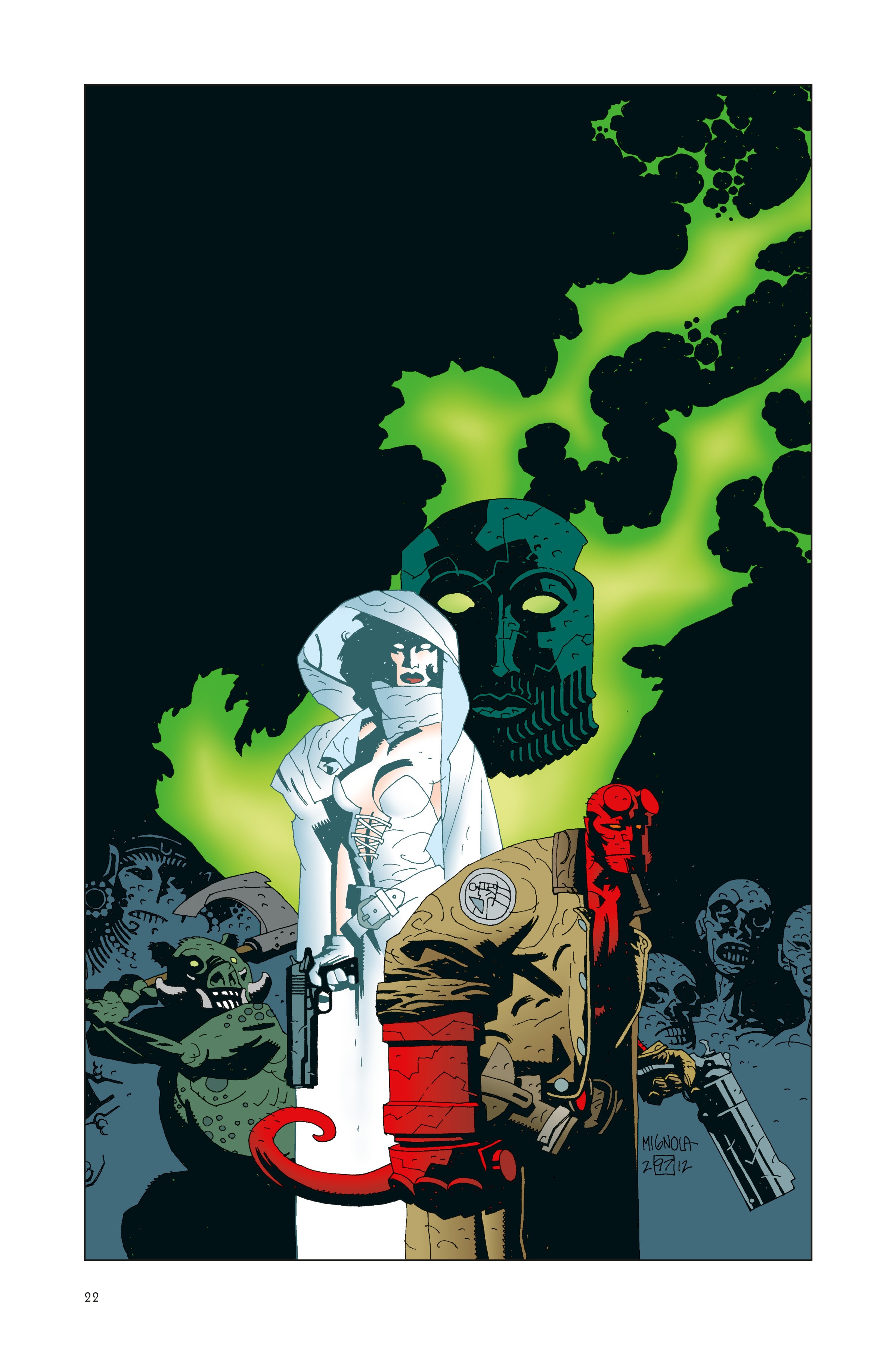 Read online Hellboy: 25 Years of Covers comic -  Issue # TPB (Part 1) - 24