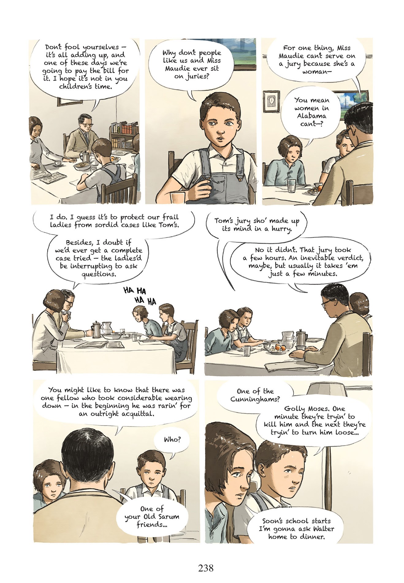 Read online To Kill a Mockingbird: A Graphic Novel comic -  Issue # TPB (Part 3) - 52
