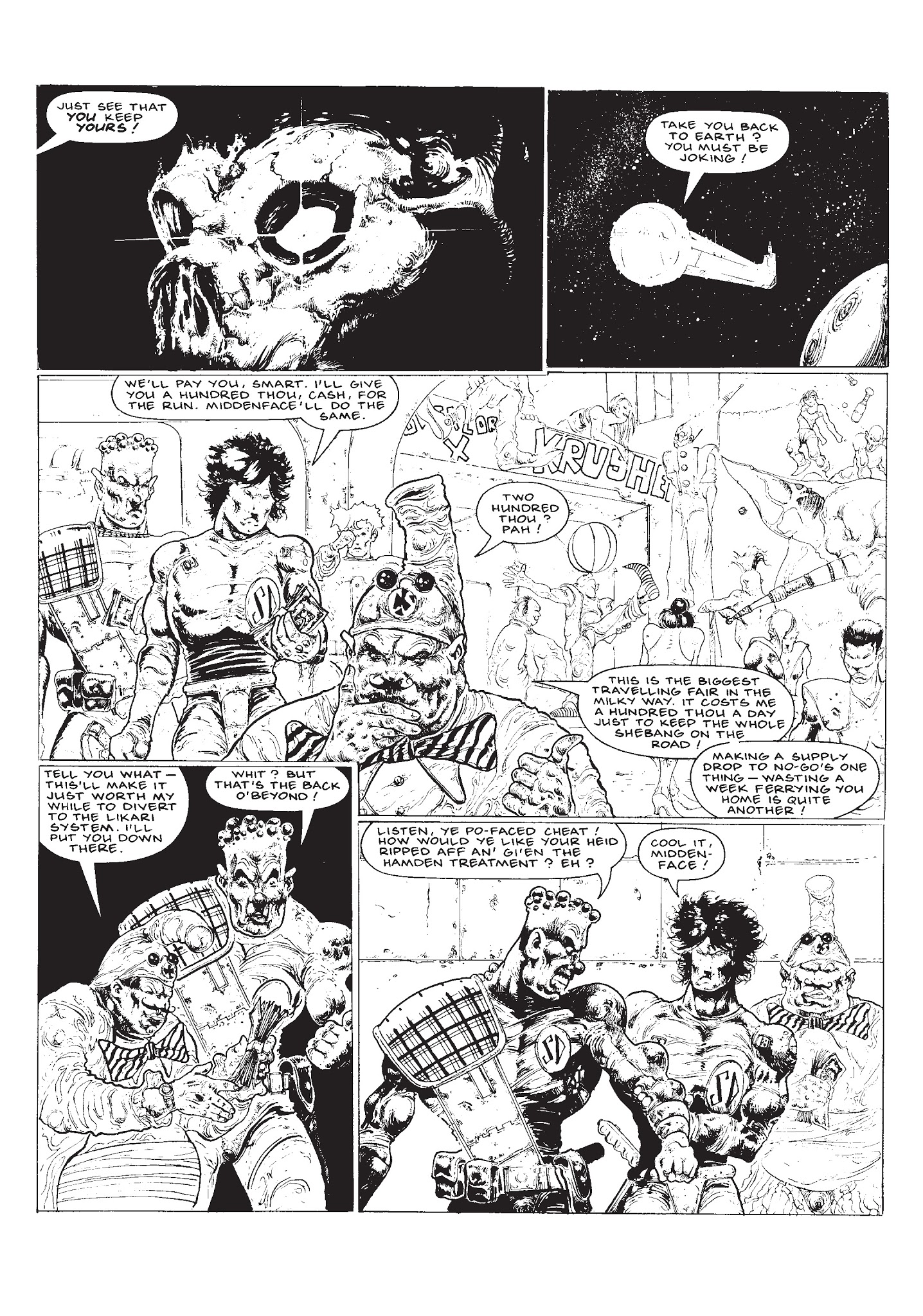 Read online Strontium Dog: The Final Solution comic -  Issue # TPB - 10