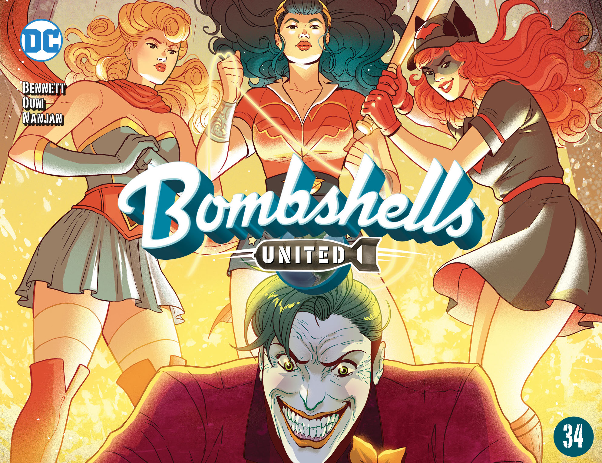 Read online Bombshells: United comic -  Issue #34 - 1