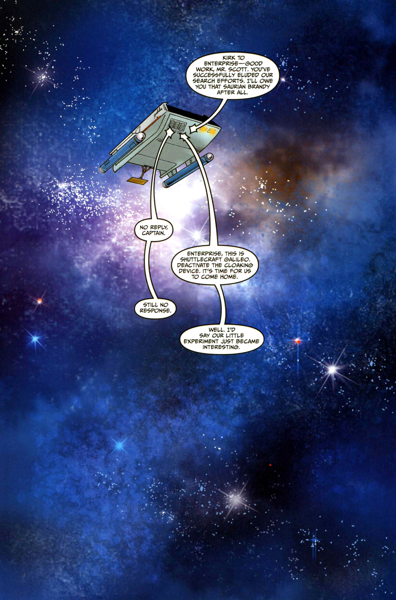 Read online Star Trek Year Four: The Enterprise Experiment comic -  Issue #1 - 6