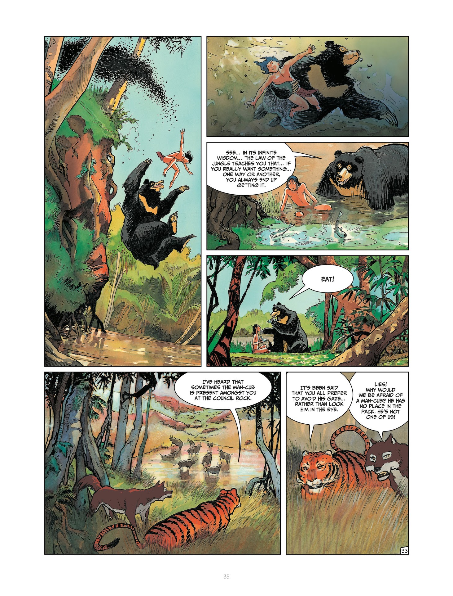 Read online The Last Jungle Book comic -  Issue #1 - 35