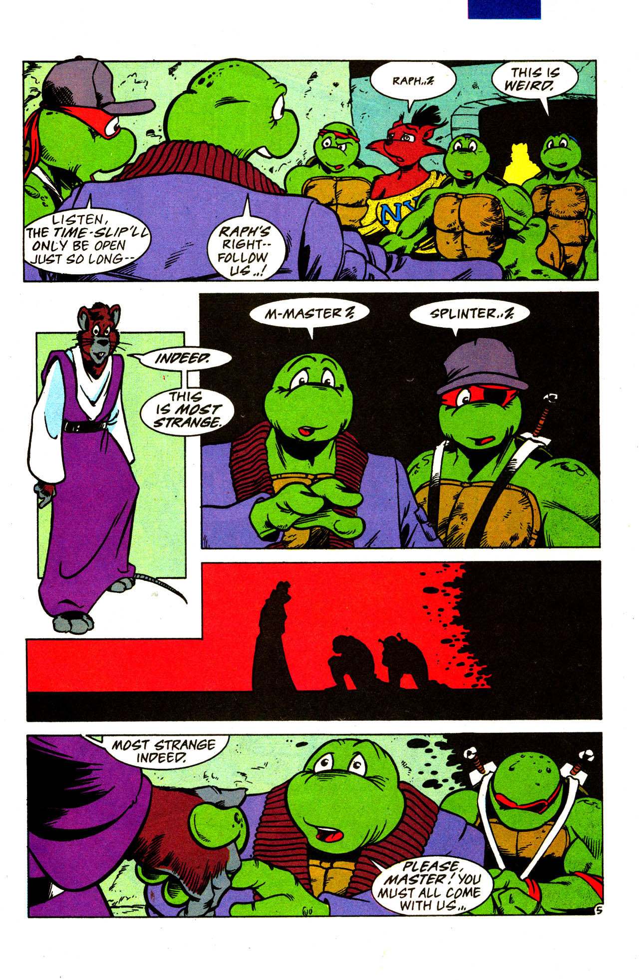 Read online Teenage Mutant Ninja Turtles Adventures (1989) comic -  Issue #42 - 7