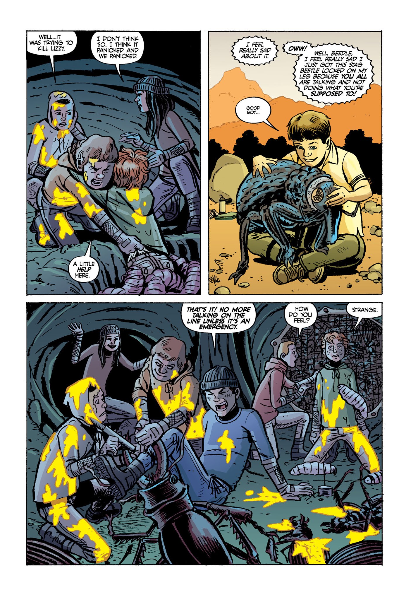 Read online Juice Squeezers: The Great Bug Elevator comic -  Issue # TPB - 96