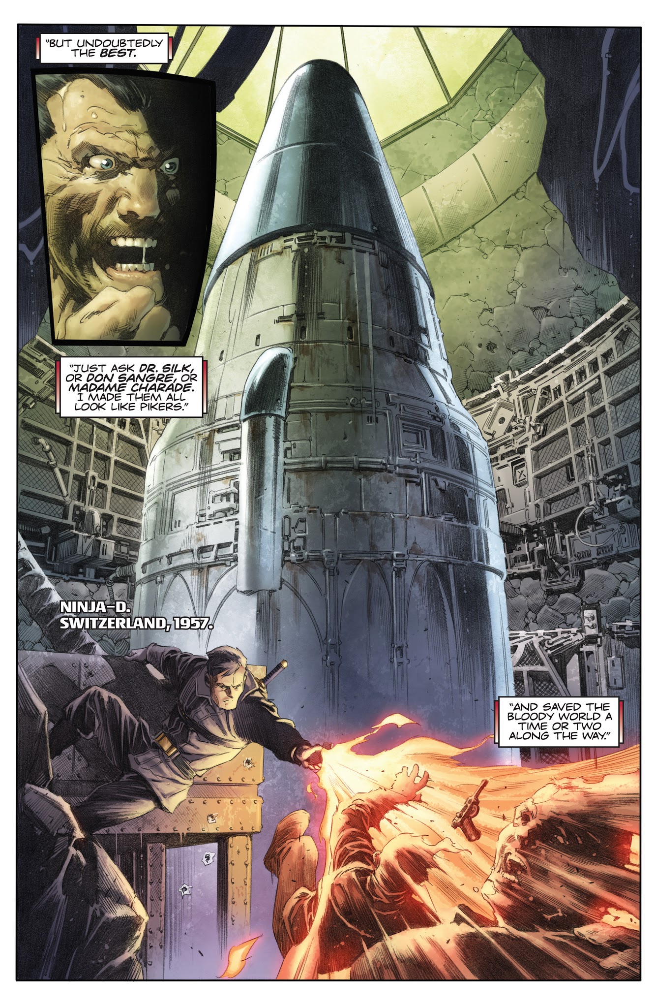 Read online Ninja-K comic -  Issue #1 - 11