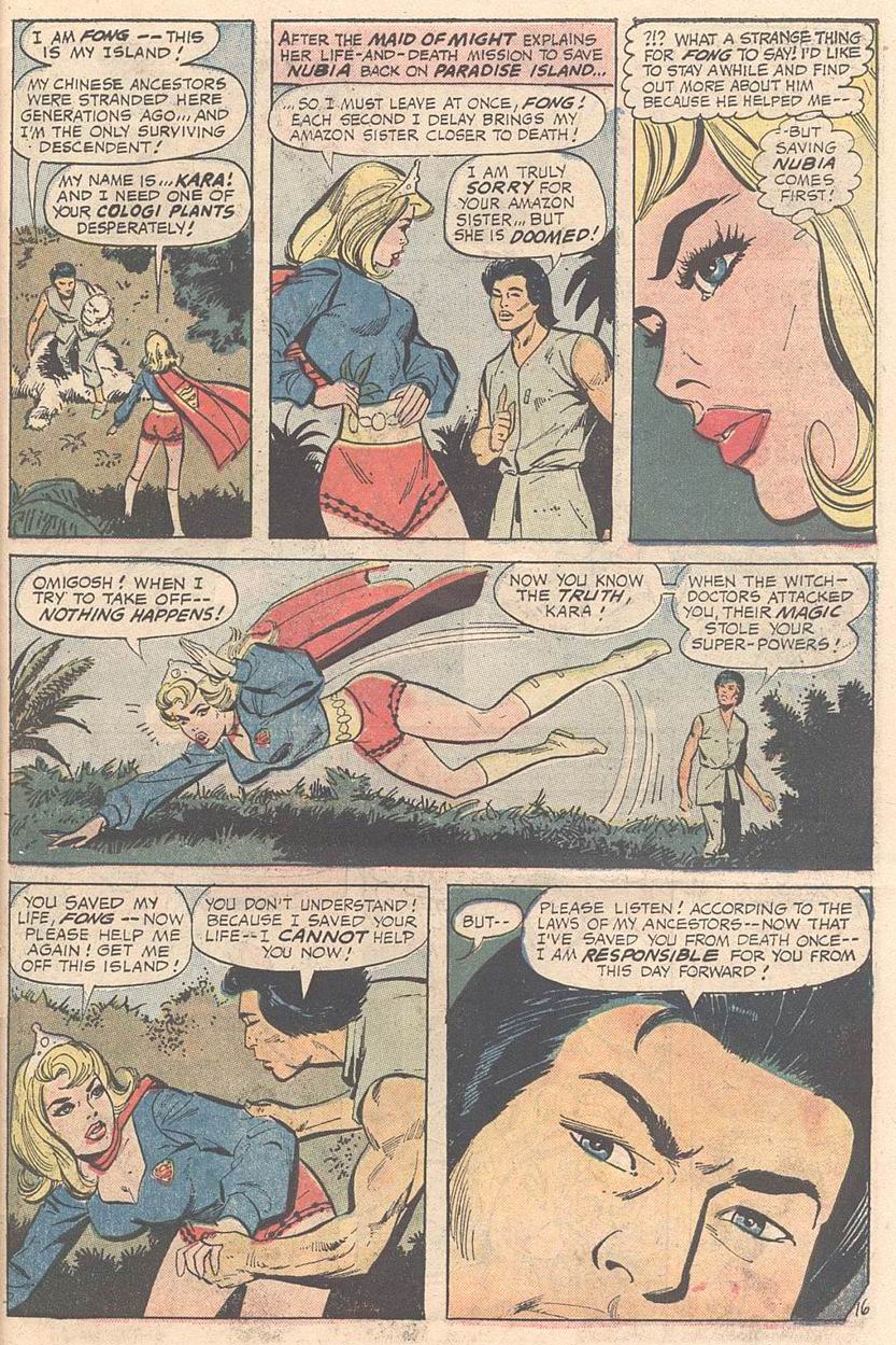 Read online Supergirl (1972) comic -  Issue #9 - 17