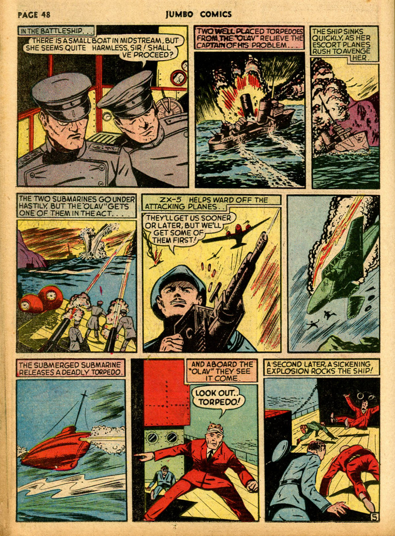 Read online Jumbo Comics comic -  Issue #21 - 50