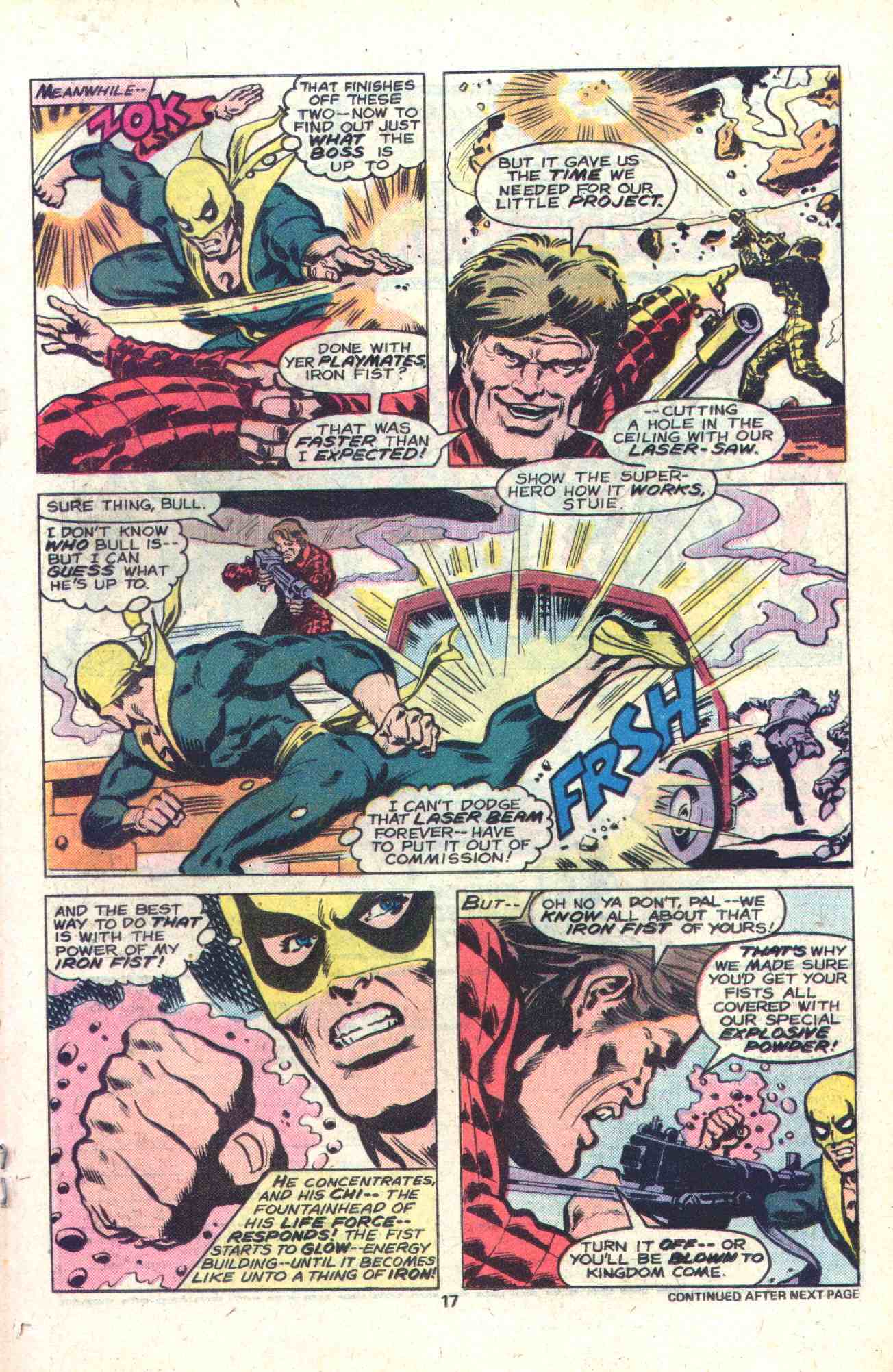 Read online Power Man and Iron Fist (1978) comic -  Issue #55 - 12