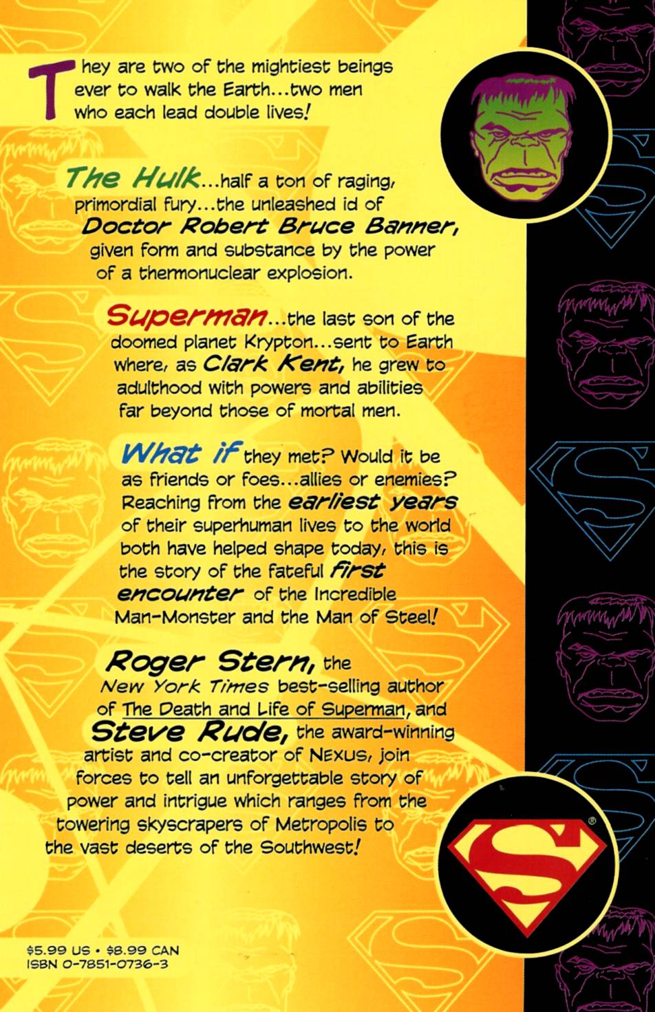 Read online Incredible Hulk vs Superman comic -  Issue # Full - 52
