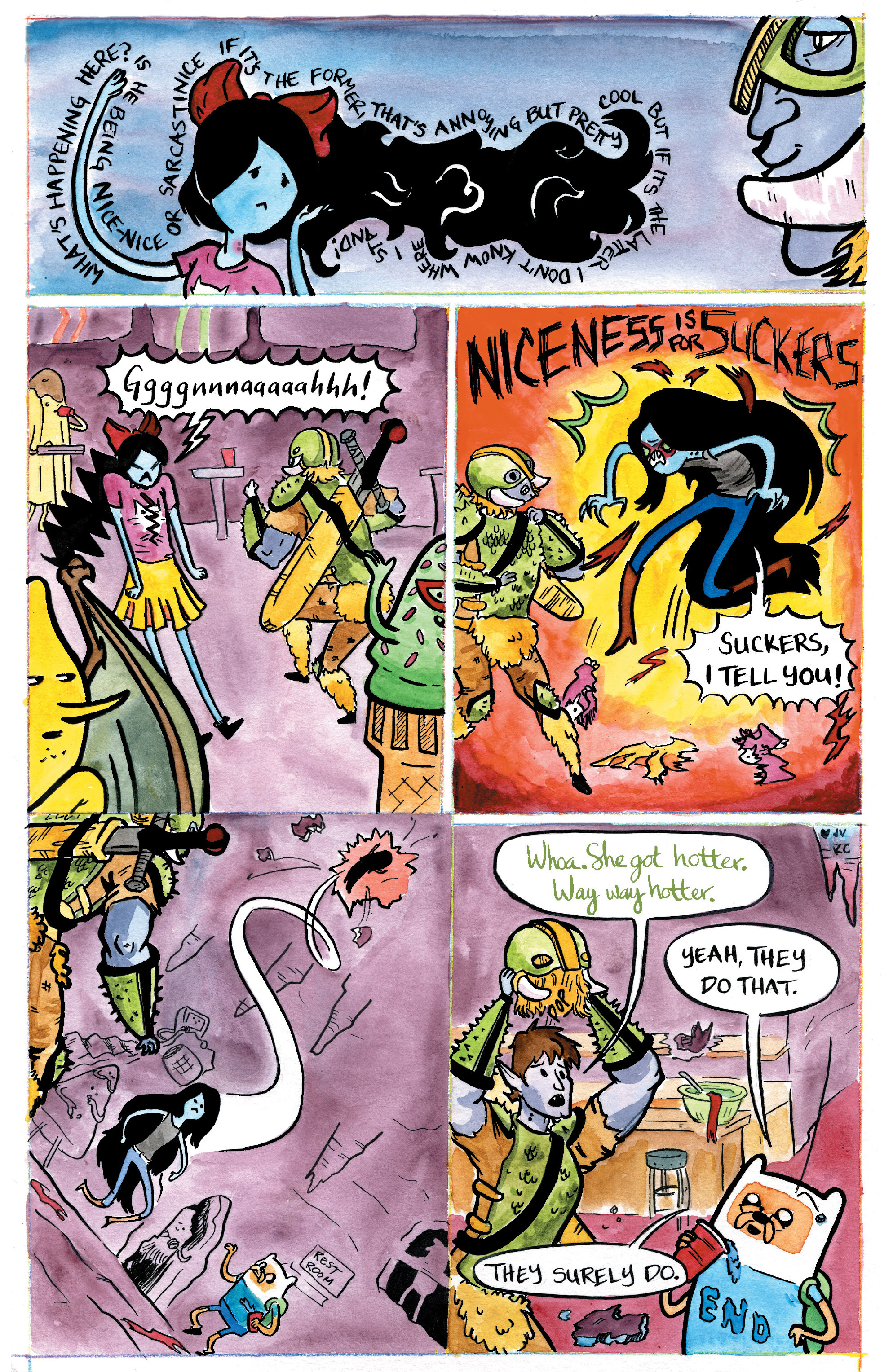 Read online Adventure Time 2013 Spoooktacular comic -  Issue # Full - 27