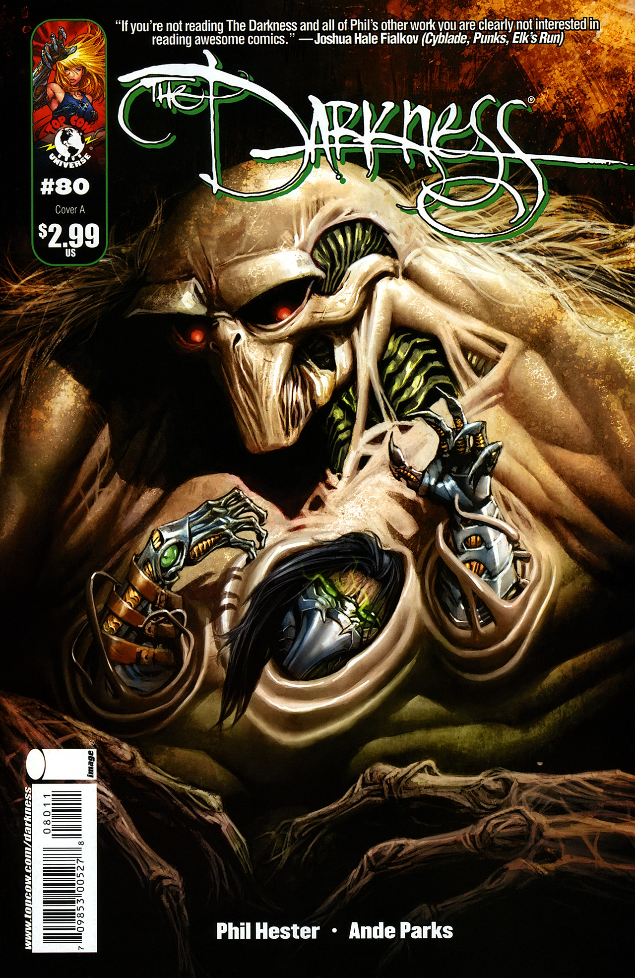 Read online The Darkness (2007) comic -  Issue #80 - 1