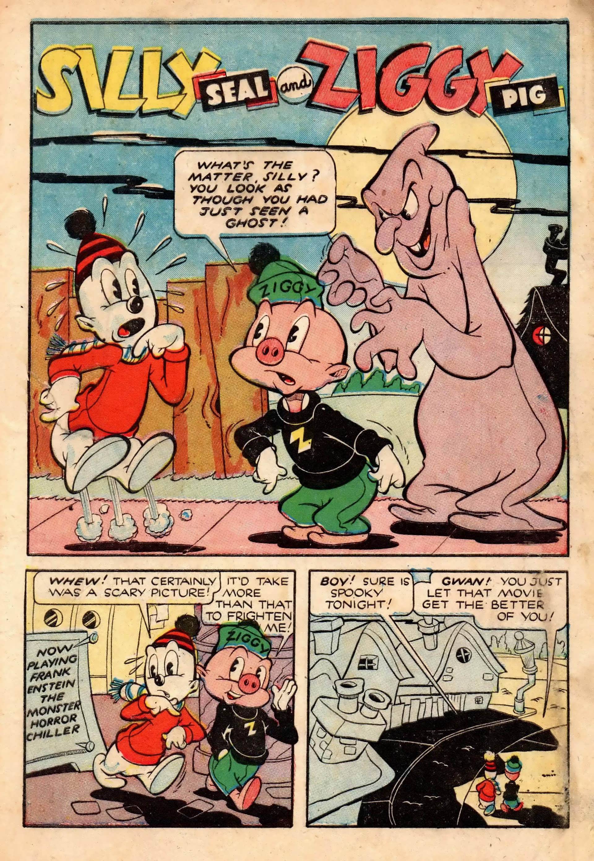 Read online Ziggy Pig-Silly Seal Comics (1944) comic -  Issue #2 - 3