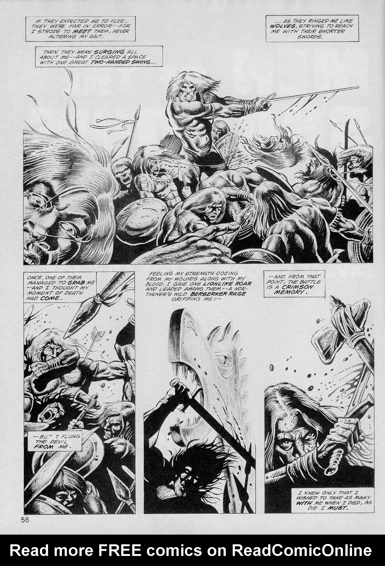 Read online The Savage Sword Of Conan comic -  Issue #103 - 57