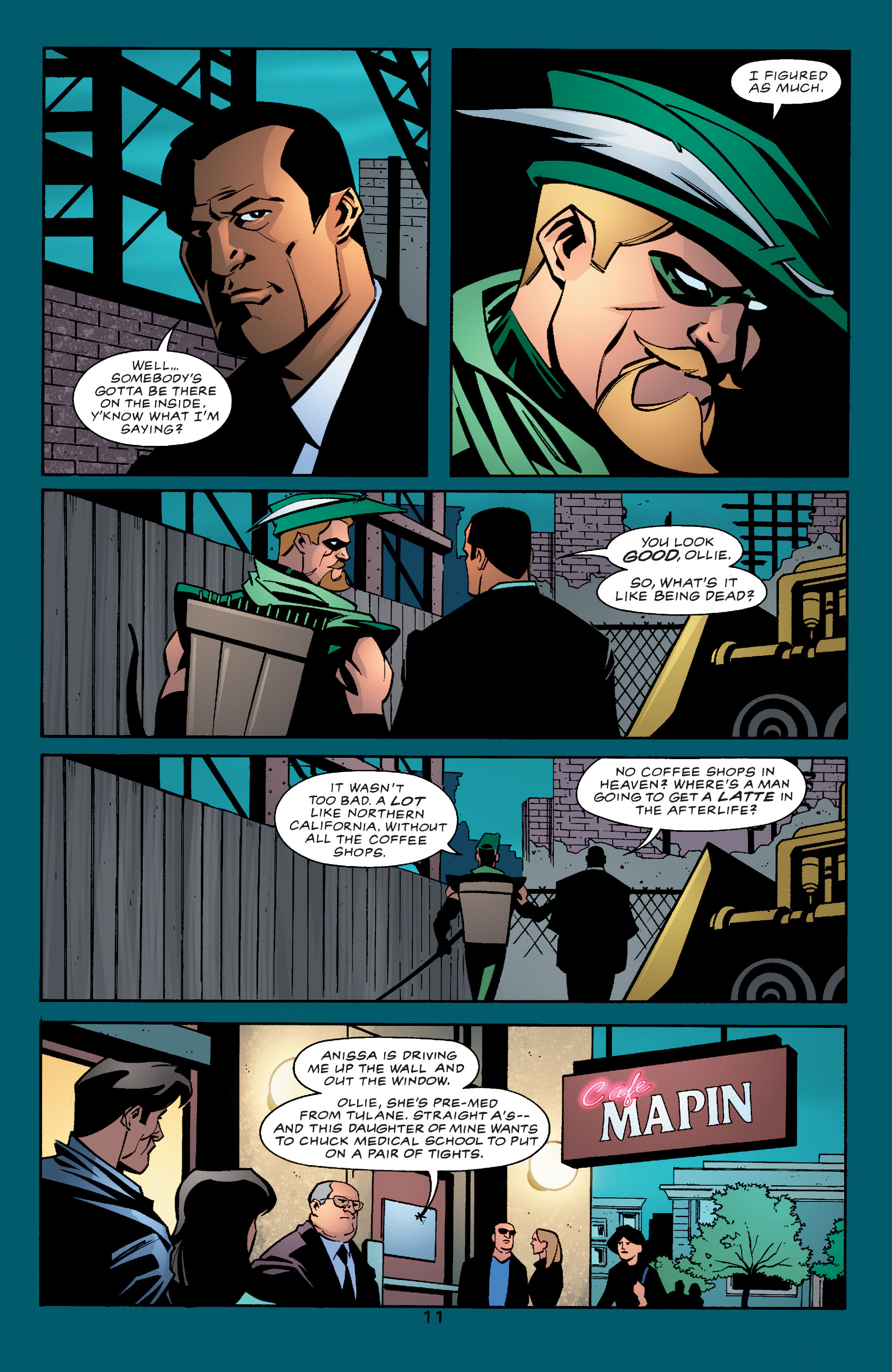 Read online Green Arrow (2001) comic -  Issue #26 - 12