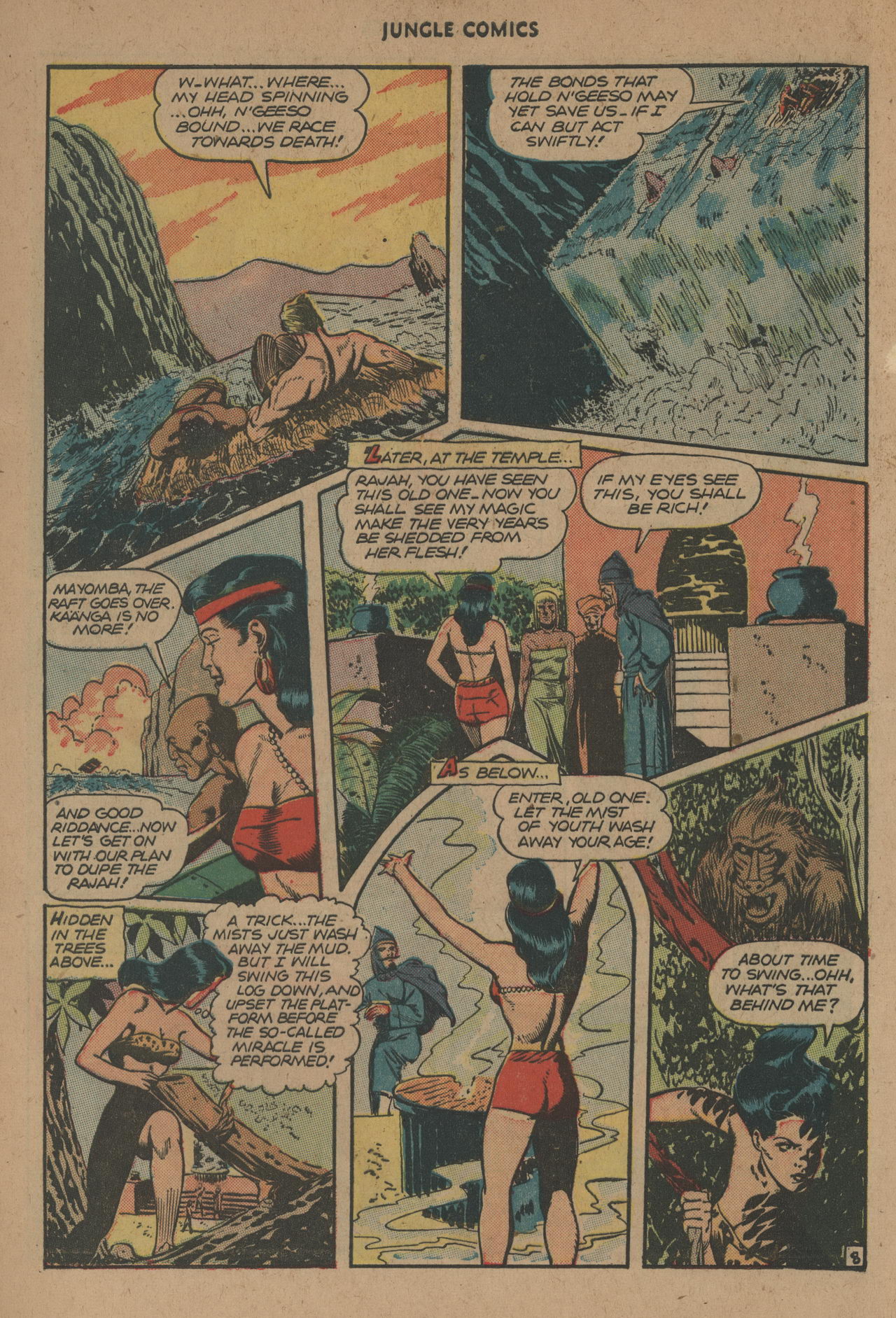 Read online Jungle Comics comic -  Issue #80 - 10