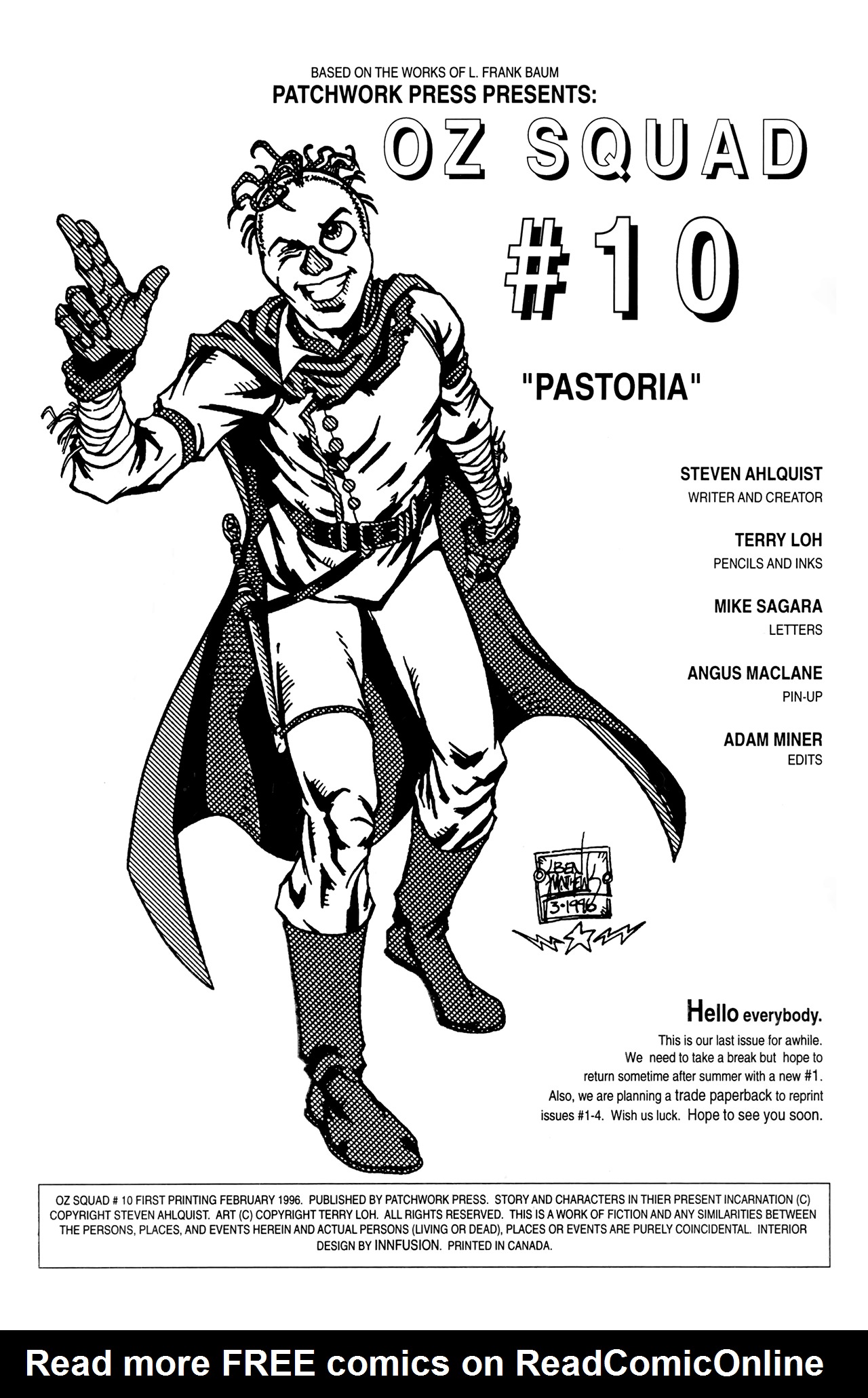 Read online Oz Squad comic -  Issue #10 - 2