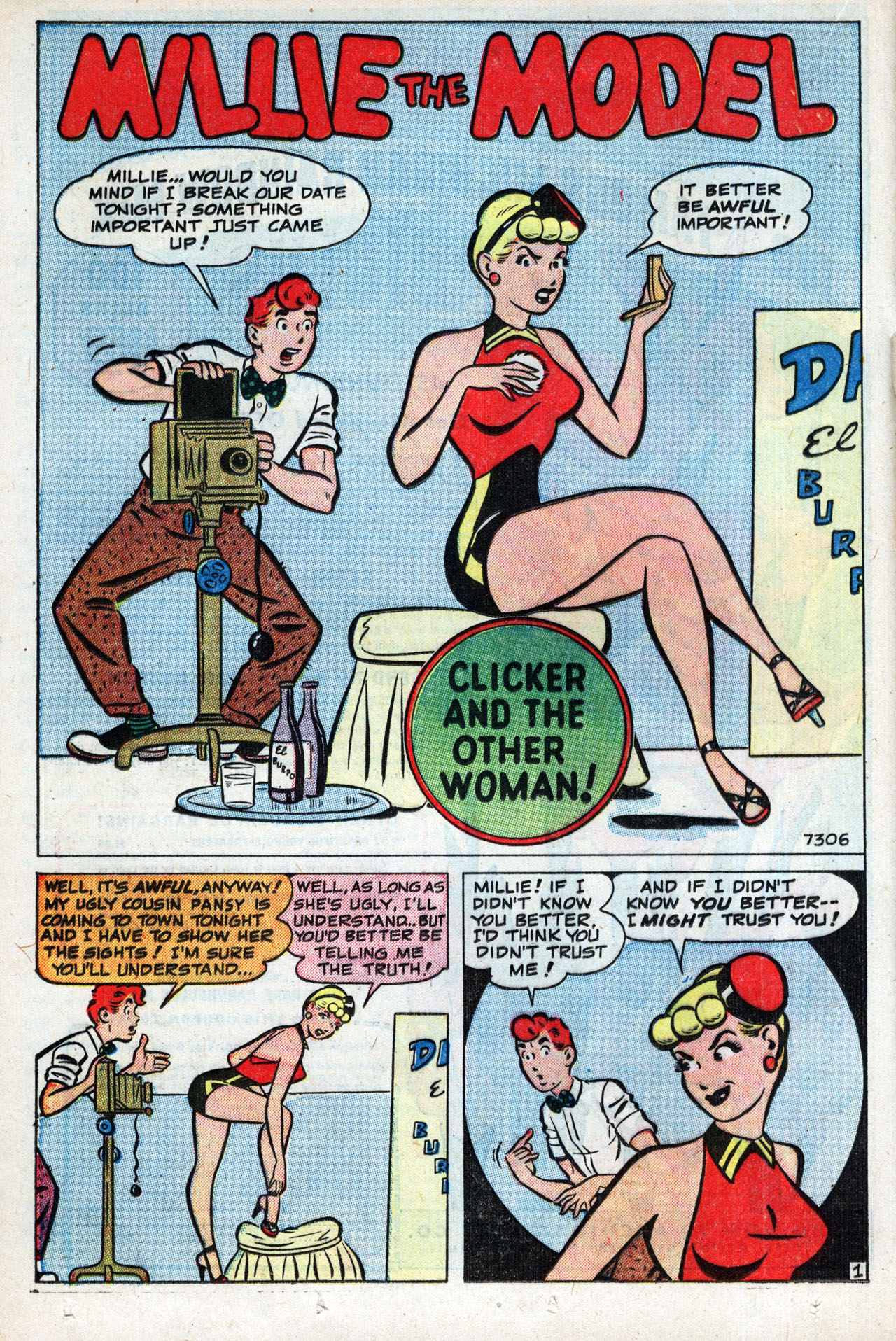 Read online Millie the Model comic -  Issue #23 - 28