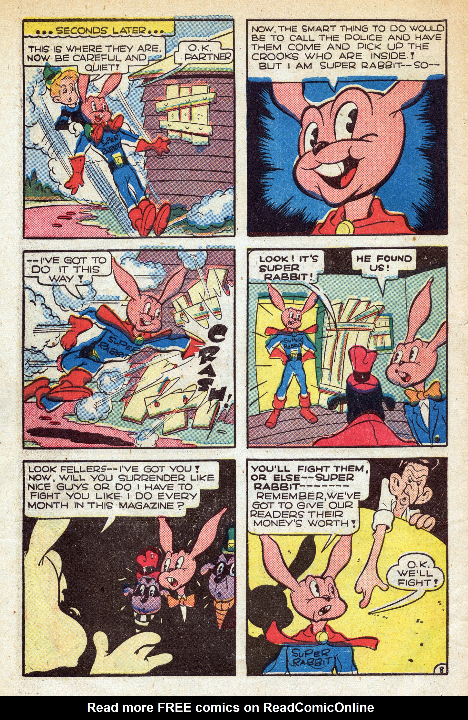 Read online Super Rabbit comic -  Issue #2 - 48