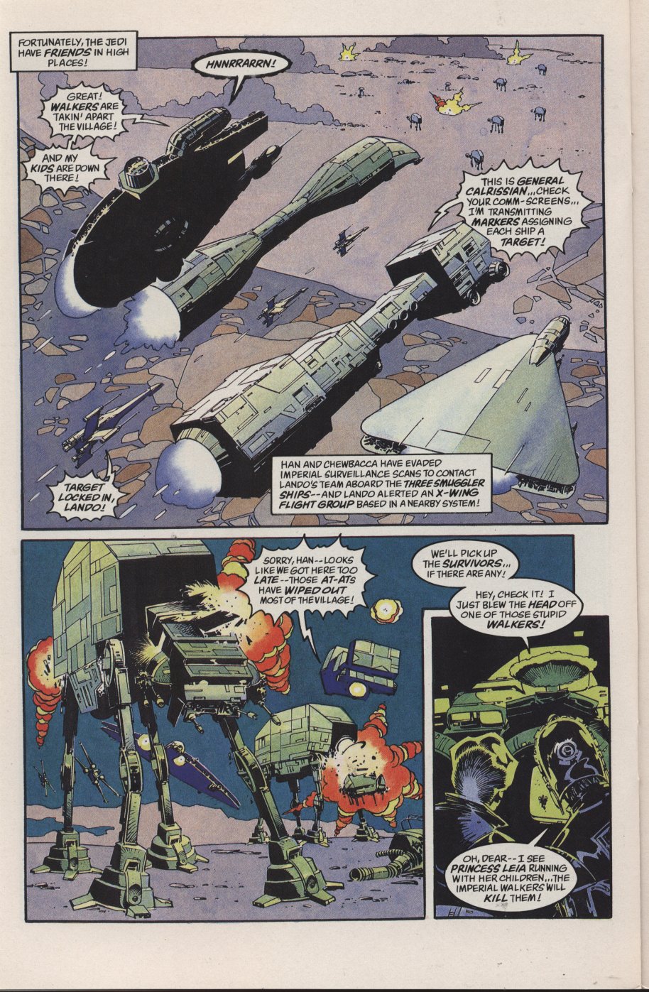 Read online Star Wars: Dark Empire II comic -  Issue #6 - 22