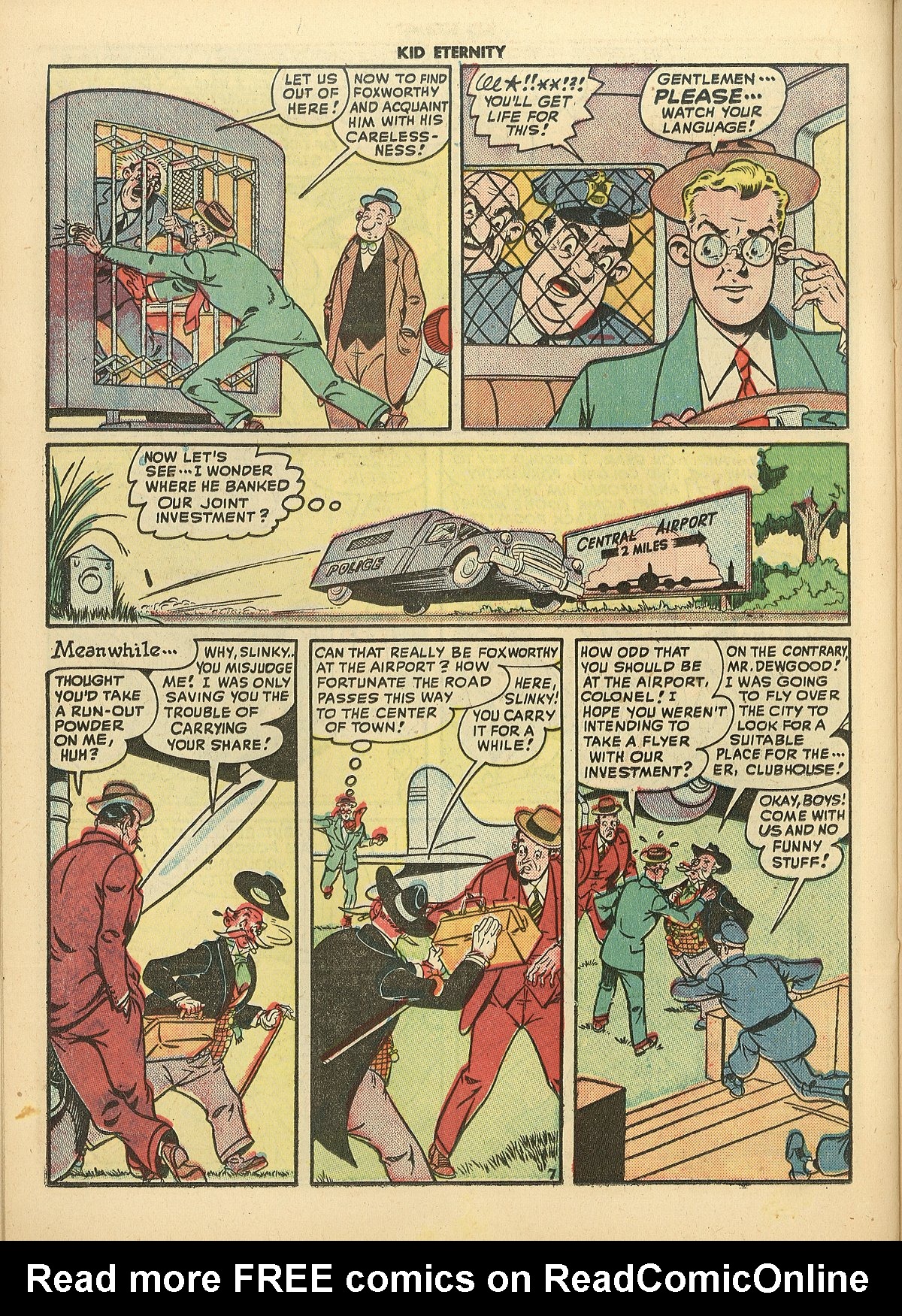 Read online Kid Eternity (1946) comic -  Issue #12 - 32