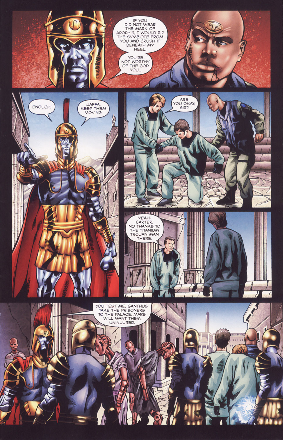 Read online Stargate SG-1: Fall of Rome comic -  Issue #2 - 5