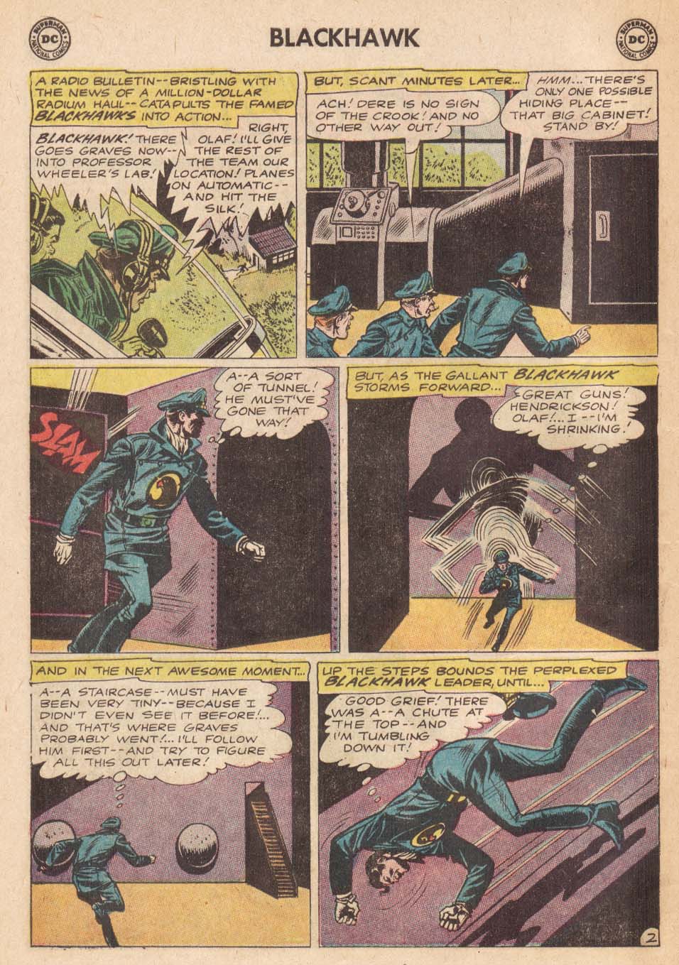 Read online Blackhawk (1957) comic -  Issue #178 - 14