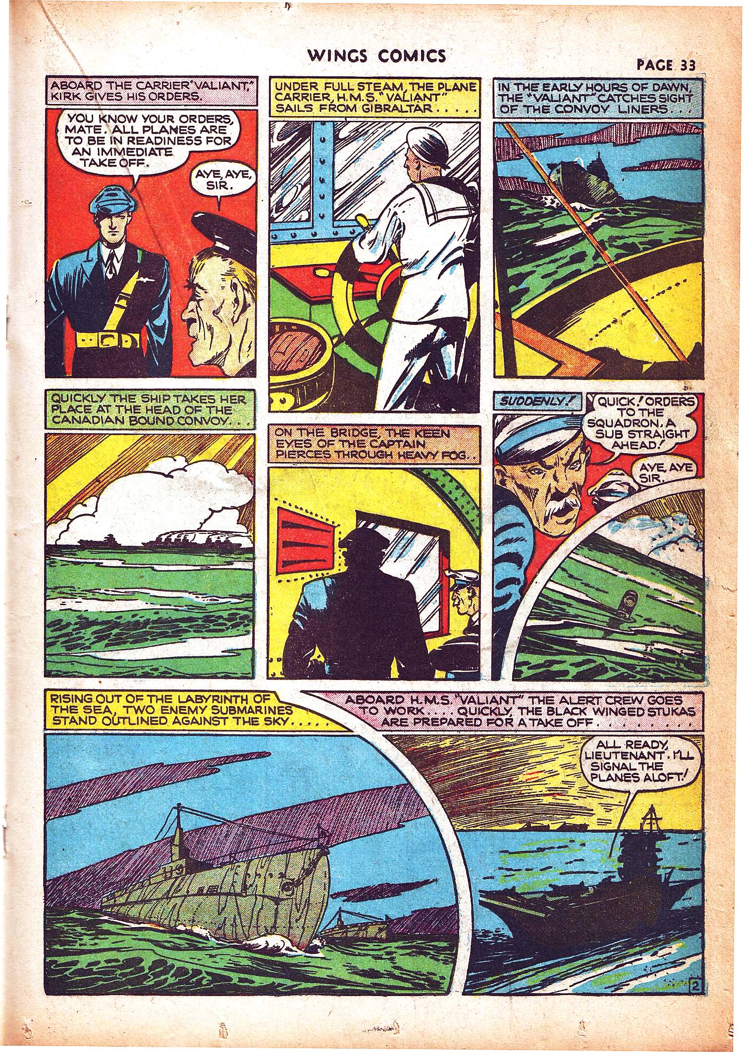 Read online Wings Comics comic -  Issue #3 - 35