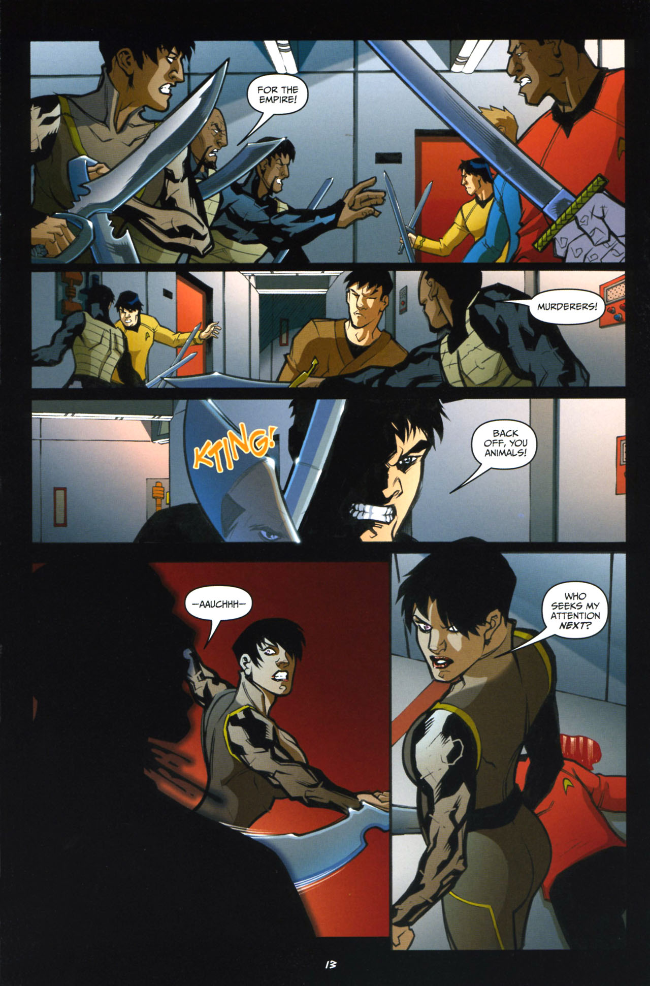 Read online Star Trek: Klingons: Blood Will Tell comic -  Issue #4 - 15